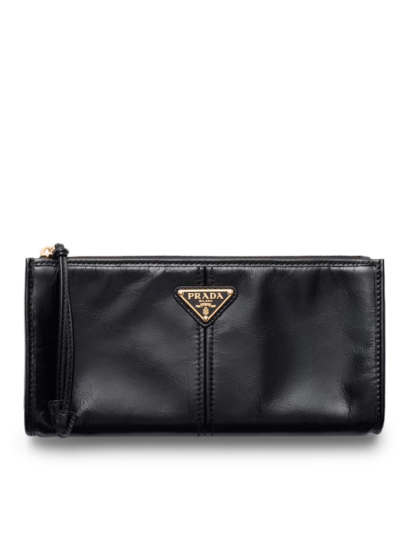 Leather Pouch Prada оригінал – Купити в Україні – боковий вид