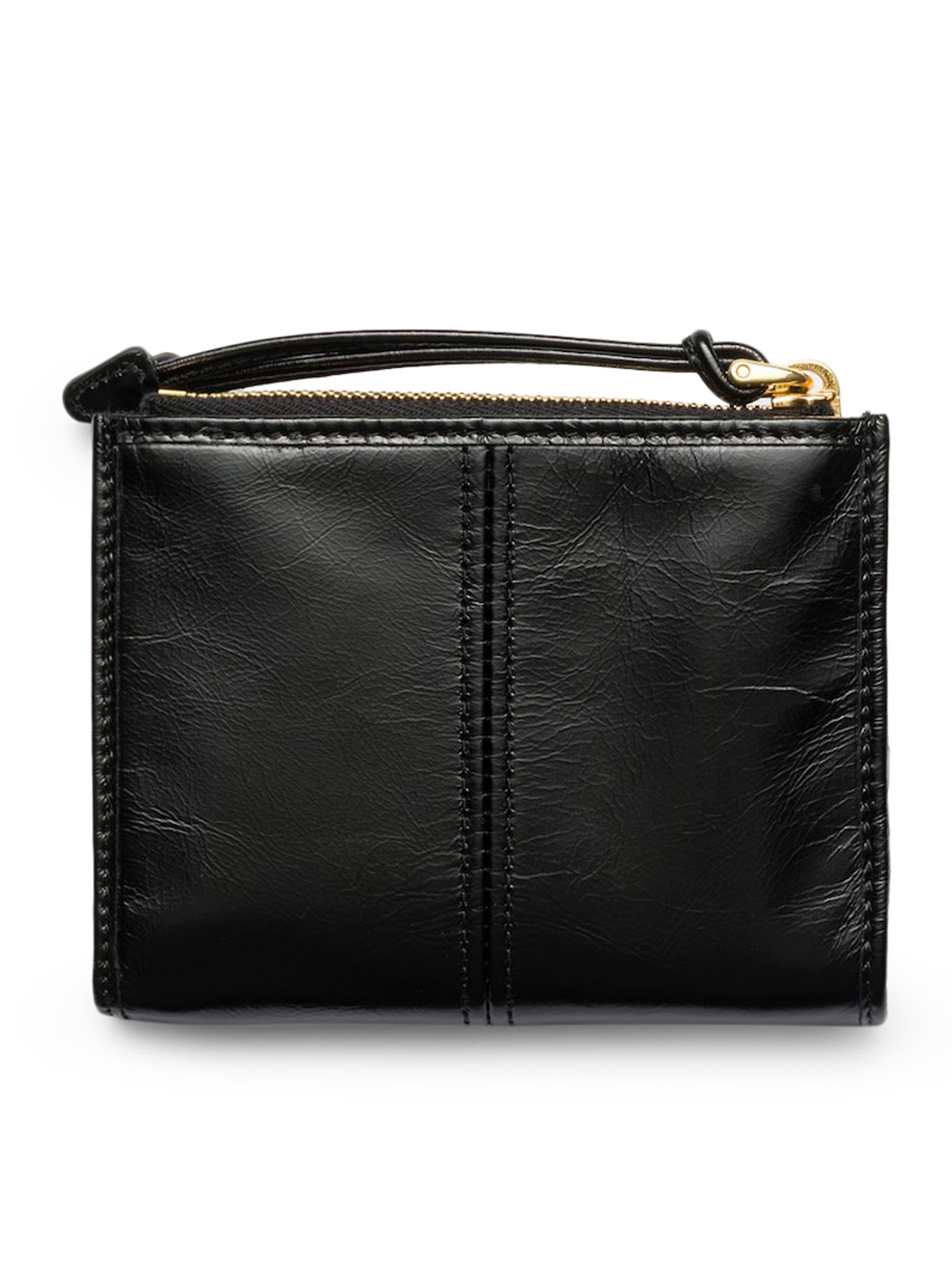 Small Leather Wallet Prada – Гарантія оригінальності – вид ззаду