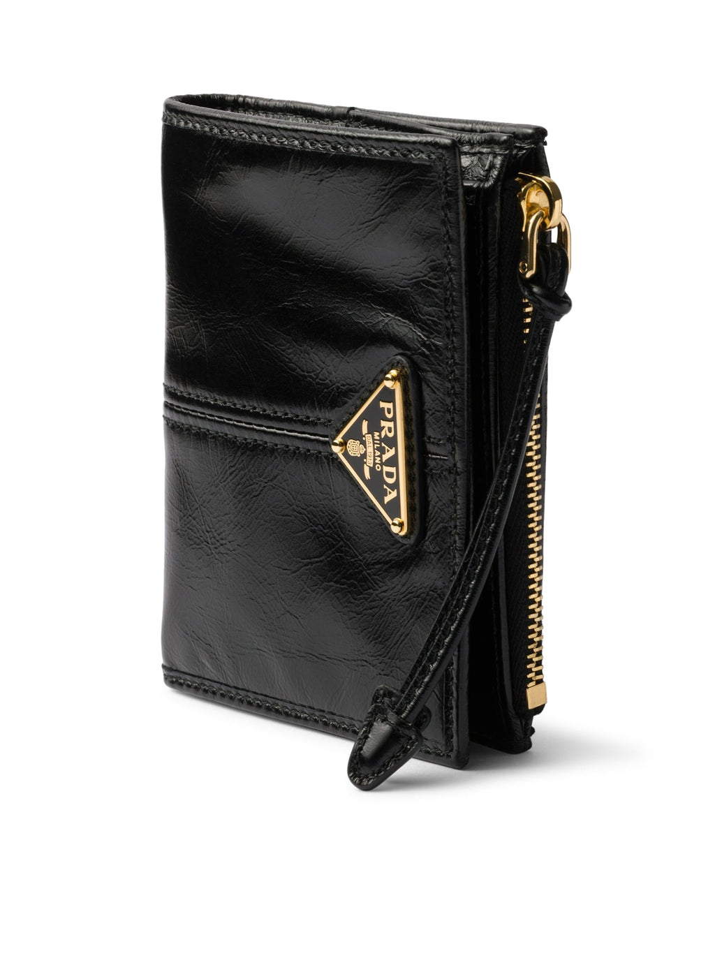 Small Leather Wallet Prada – Гарантія оригінальності – збільшений вид