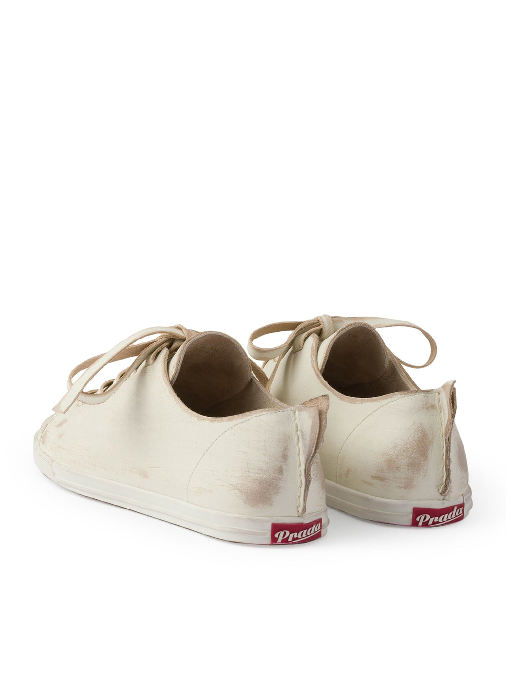 Antique Leather Sneakers Prada – Гарантія оригінальності – детальний вид