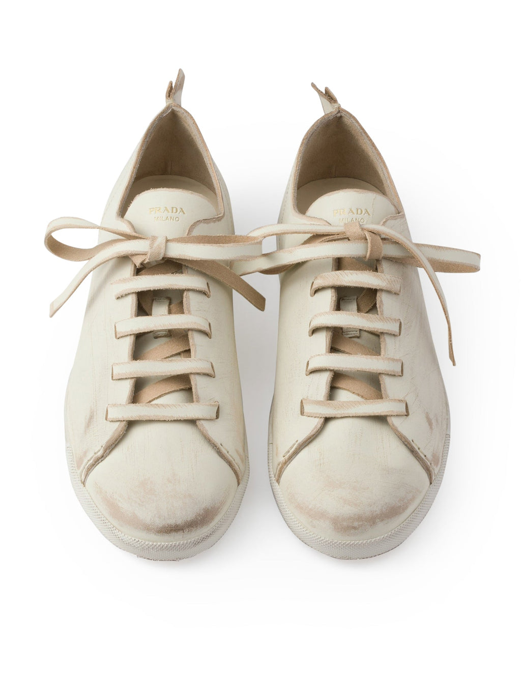 Antique Leather Sneakers Prada – Гарантія оригінальності – збільшений вид
