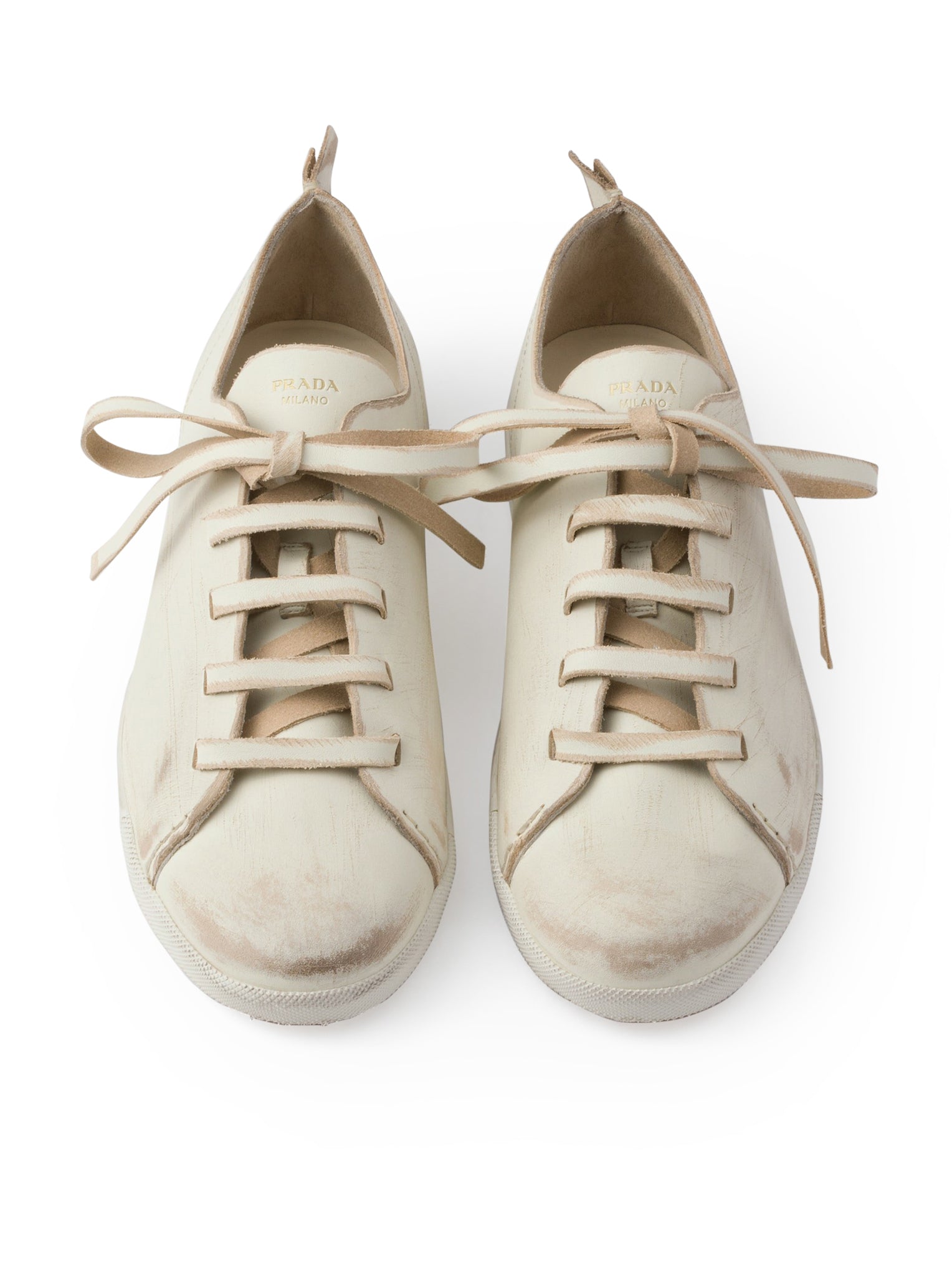 Antique Leather Sneakers Prada – Гарантія оригінальності – збільшений вид