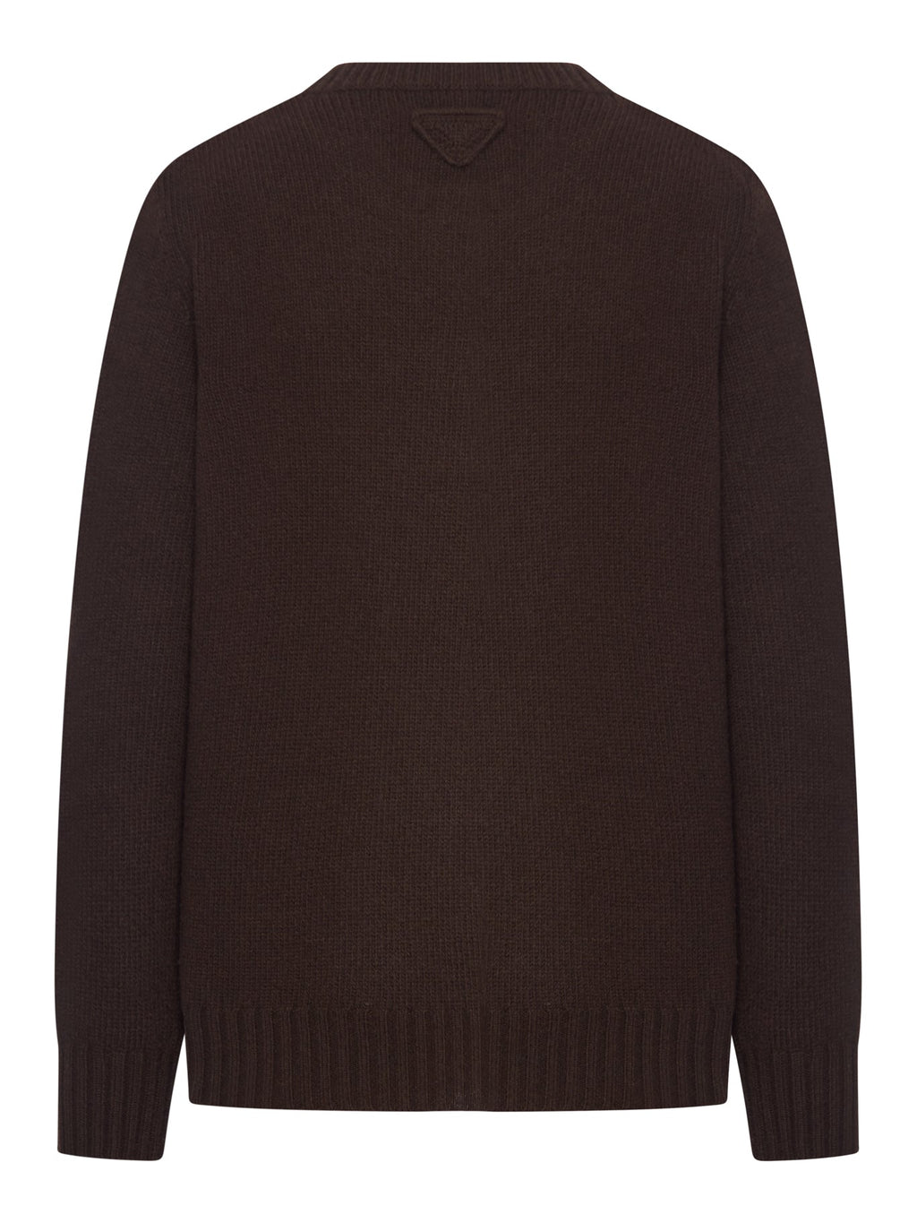 Crew Neck Sweater In Cashmere Wool Prada оригінал – Купити в Україні – вид ззаду