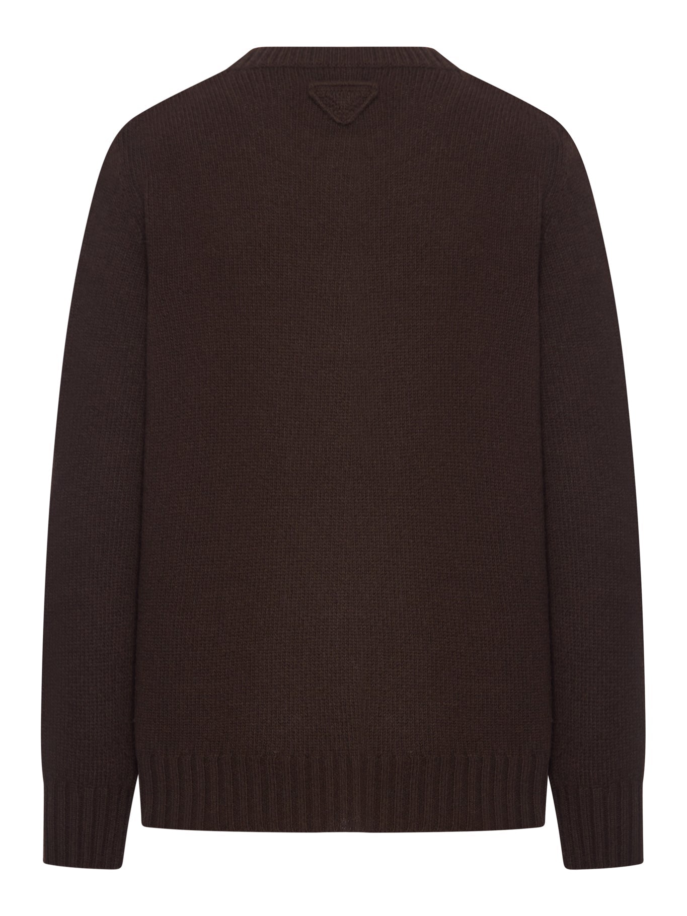 Crew Neck Sweater In Cashmere Wool Prada оригінал – Купити в Україні – вид ззаду