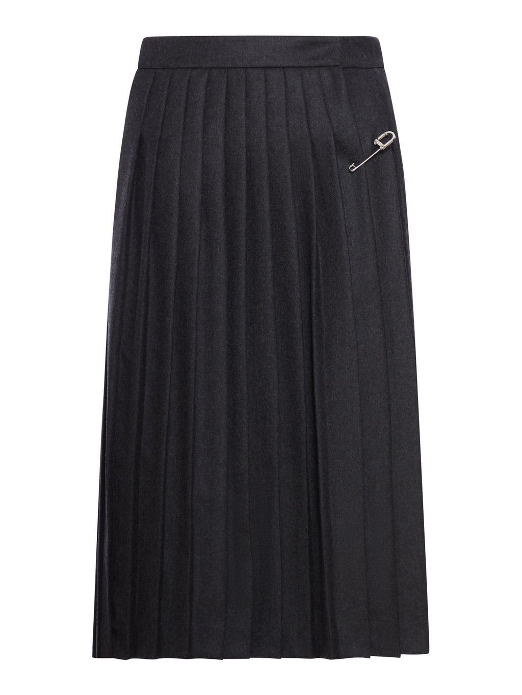 Pleated MIDI Skirt Prada оригінал – Купити в Україні – боковий вид