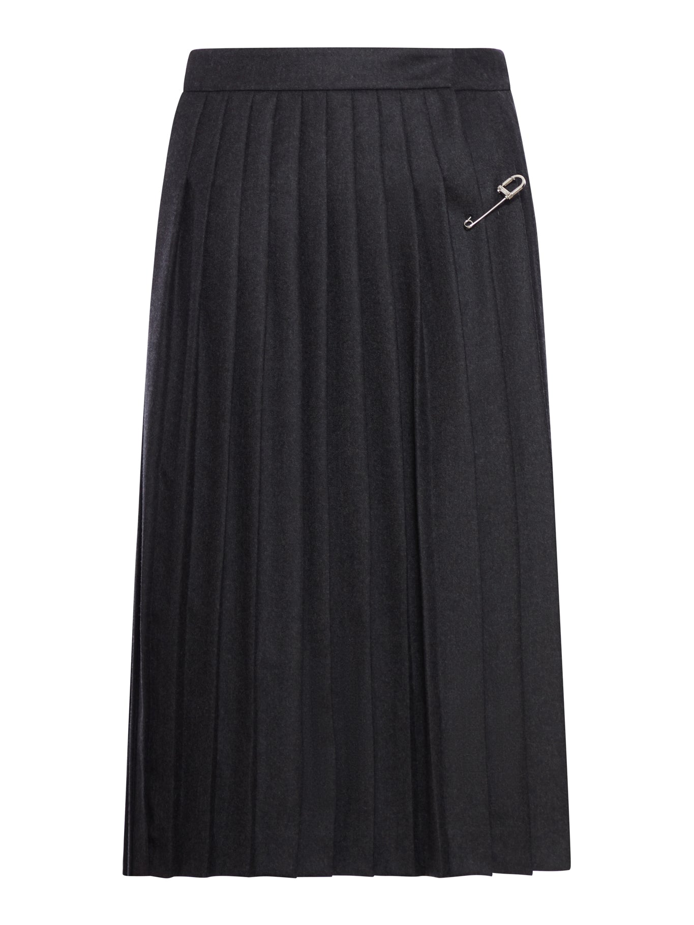 Pleated MIDI Skirt Prada оригінал – Купити в Україні – боковий вид