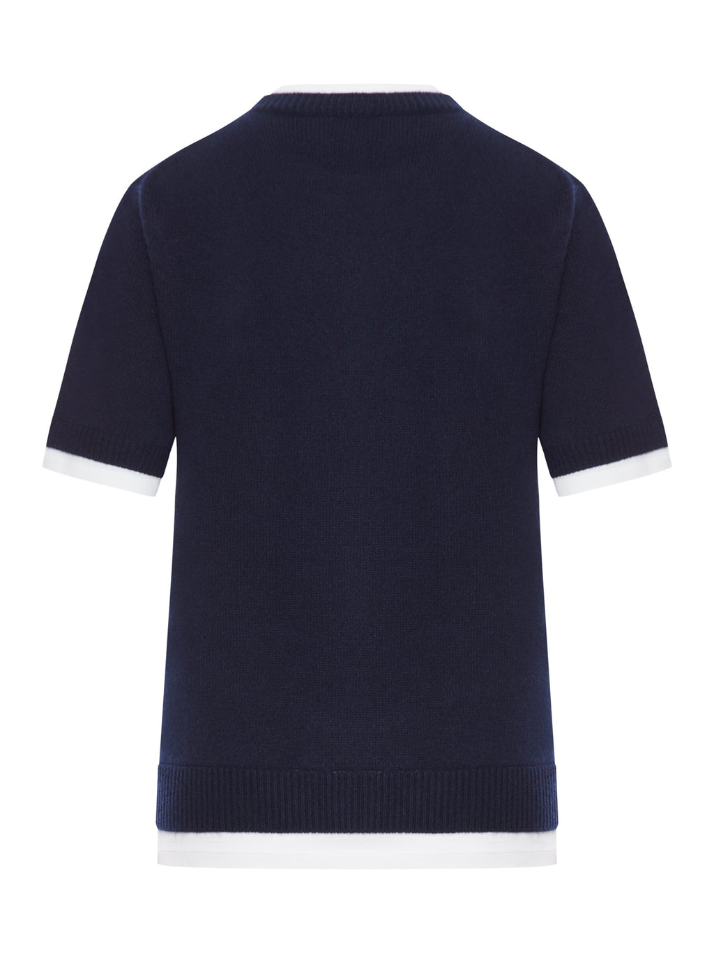 Оригінальна Cashmere Short Sleeve Sweater Miu miu – вид ззаду