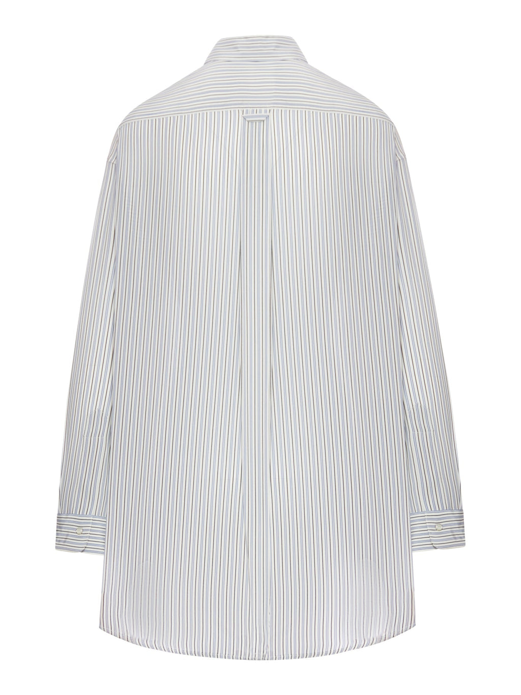 Striped Poplin Shirt Miu miu – Гарантія оригінальності – вид ззаду