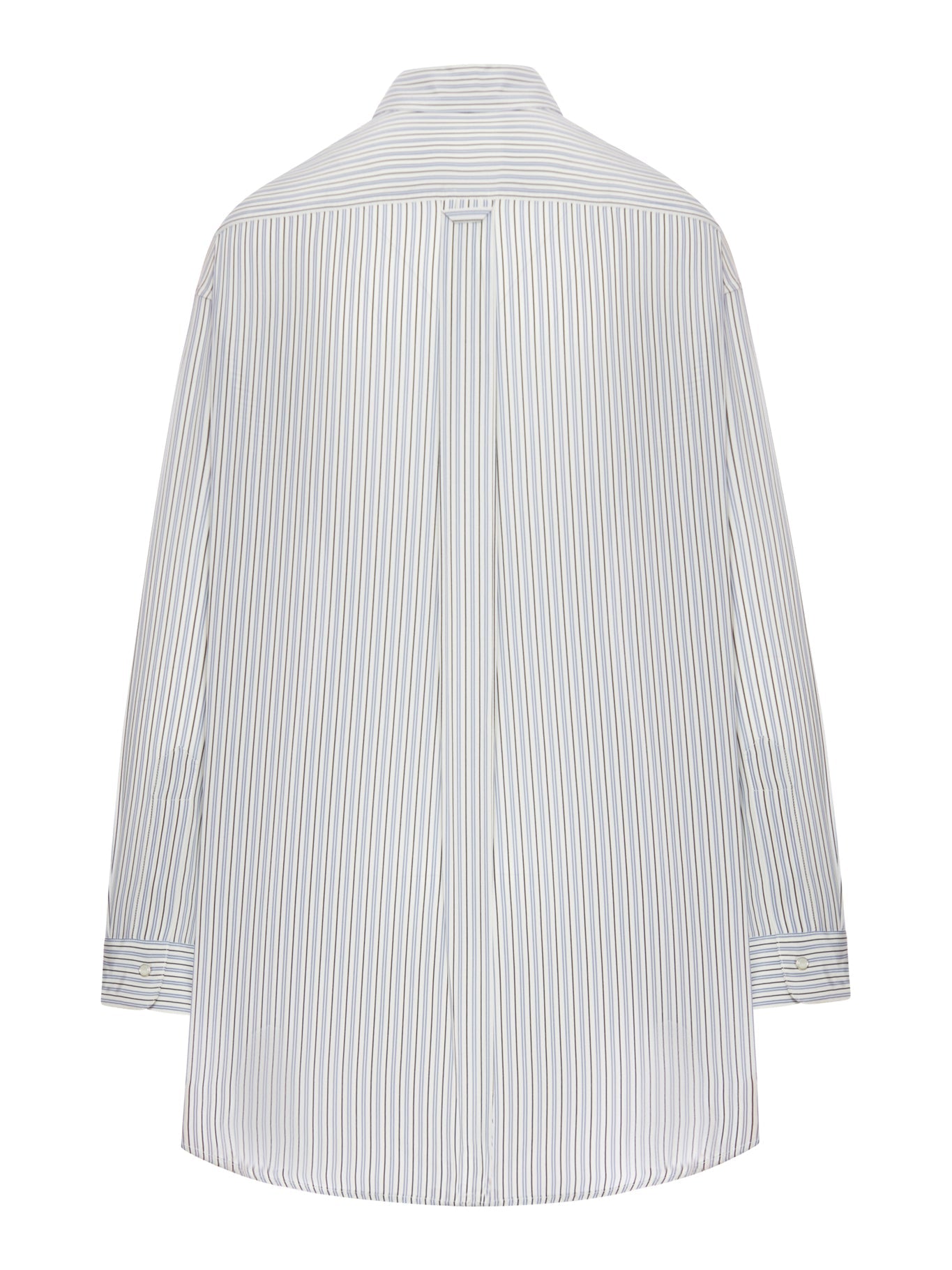 Striped Poplin Shirt Miu miu – Гарантія оригінальності – вид ззаду