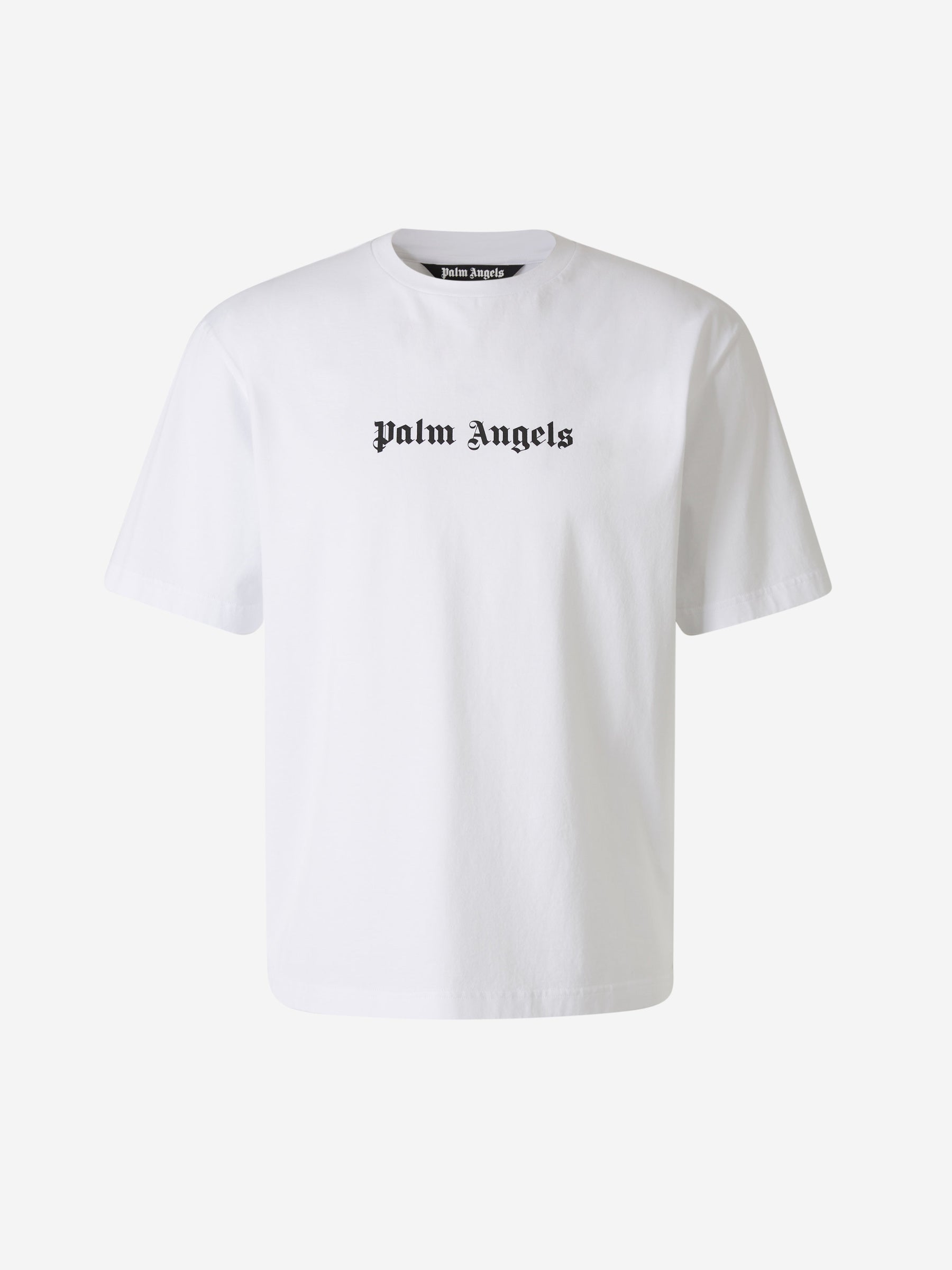 Оригінальна Logo Cotton T-Shirt Palm angels – боковий вид