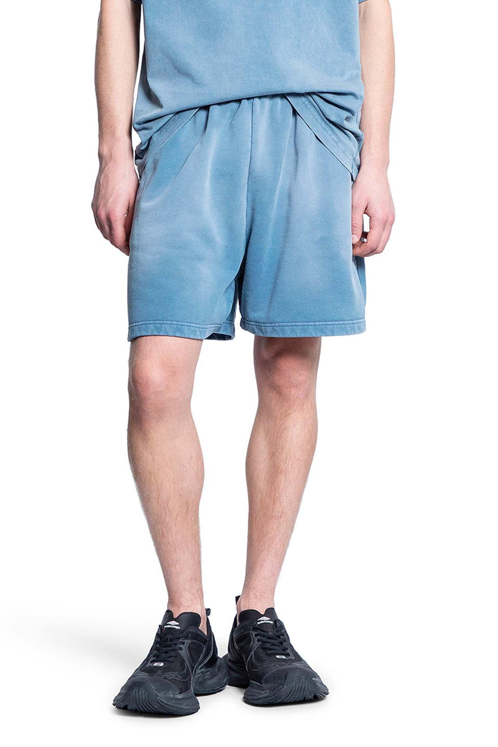 Man Blue Shorts & Skirts Balenciaga оригінал – Купити в Україні – боковий вид