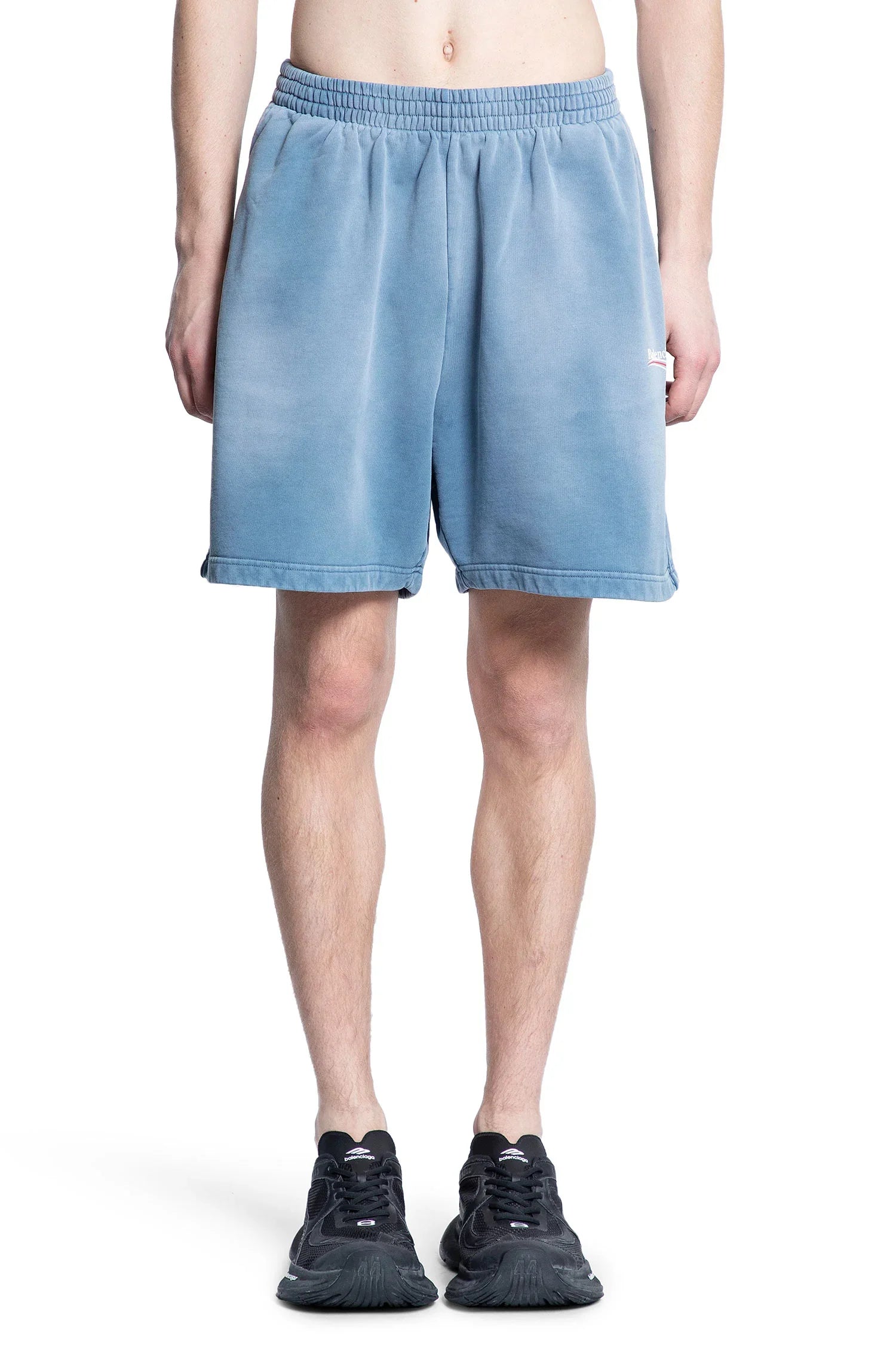 Man Blue Shorts & Skirts Balenciaga оригінал – Купити в Україні – вид ззаду