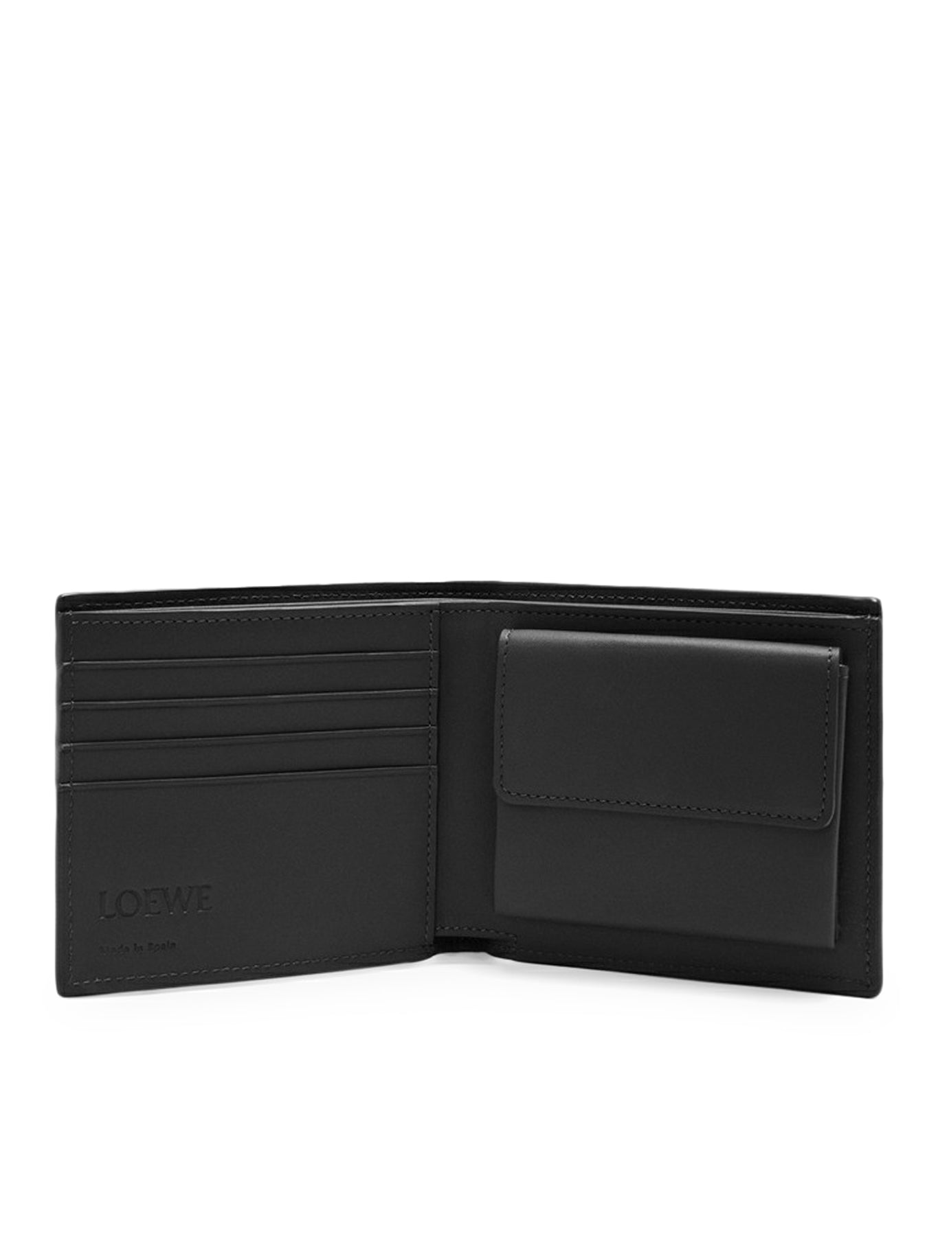 Textured Calfskin Bifold Wallet Loewe – Гарантія оригінальності – детальний вид