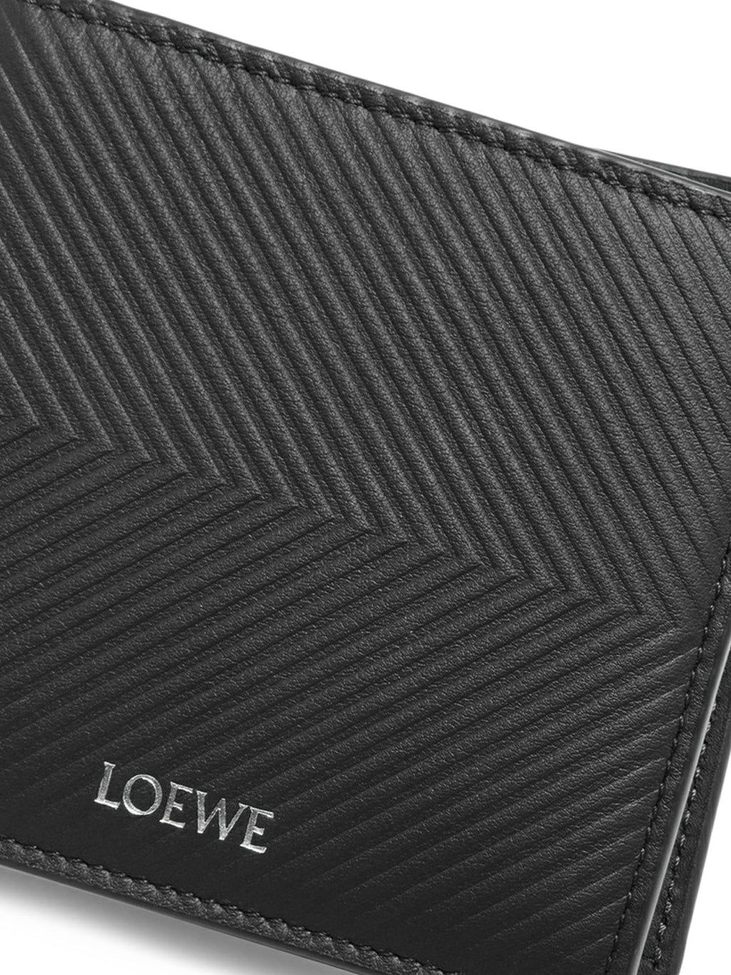 Textured Calfskin Bifold Wallet Loewe – Гарантія оригінальності – збільшений вид