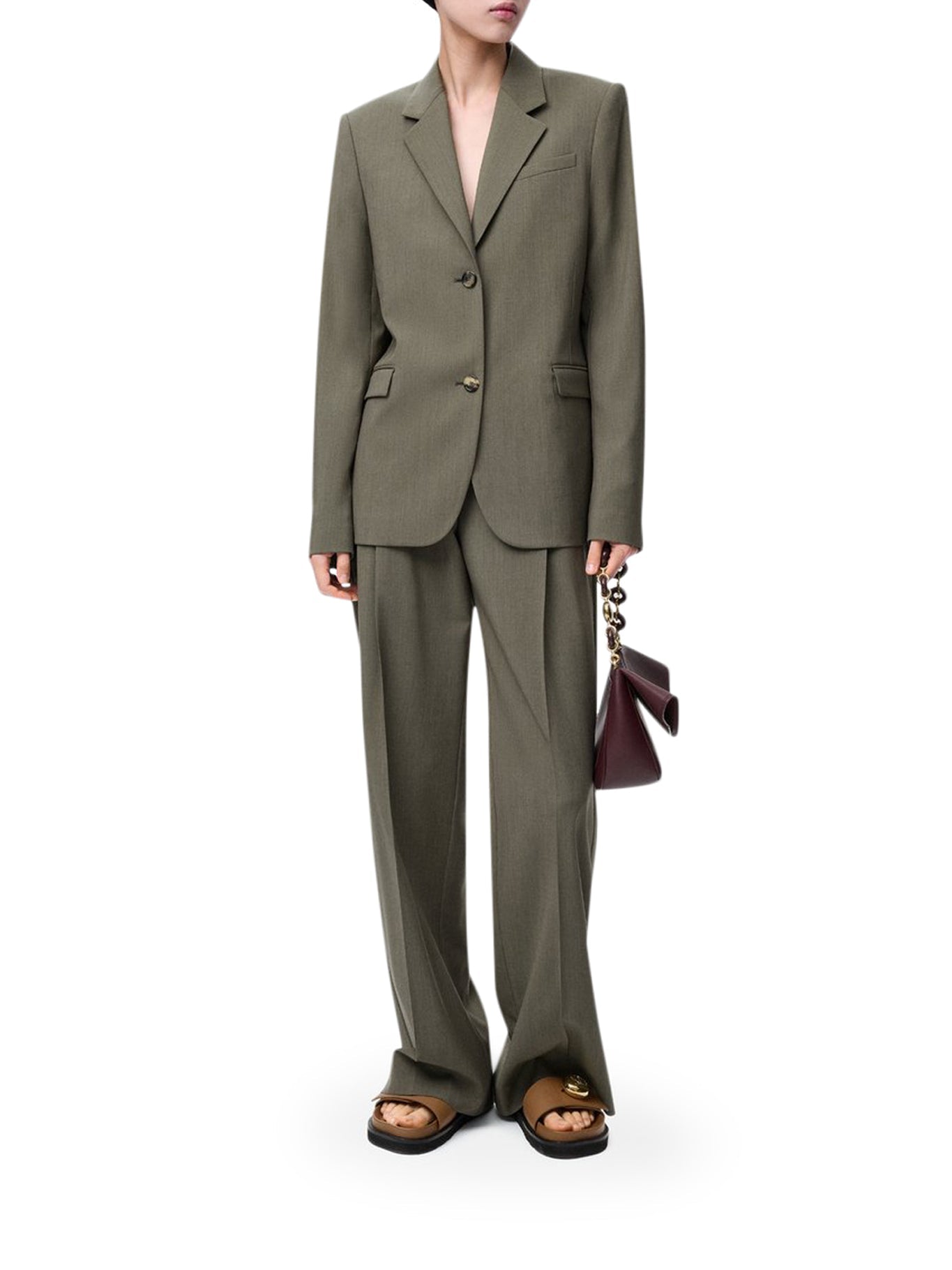 Tailored Wool Blazer Loewe оригінал – Купити в Україні – вид ззаду