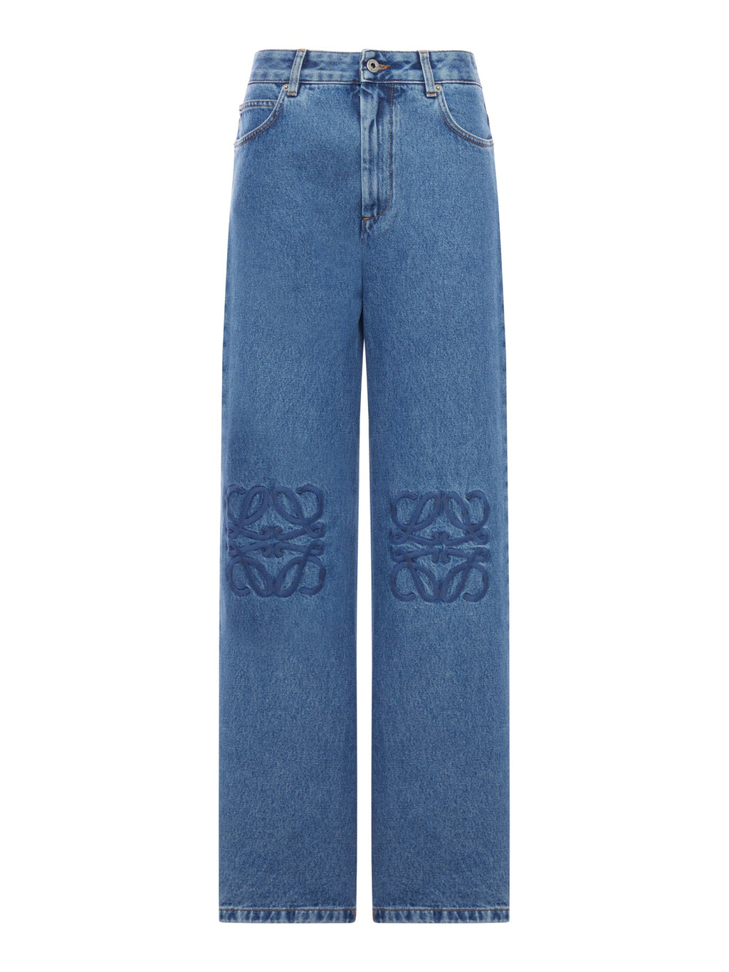 Anagram Baggy Jeans Loewe – Гарантія оригінальності – боковий вид