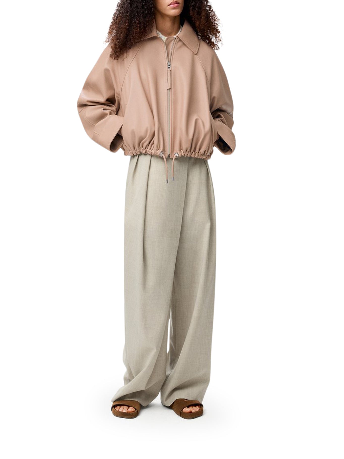 Balloon Jacket In Nappa Lambskin Loewe оригінал – Купити в Україні – вид ззаду