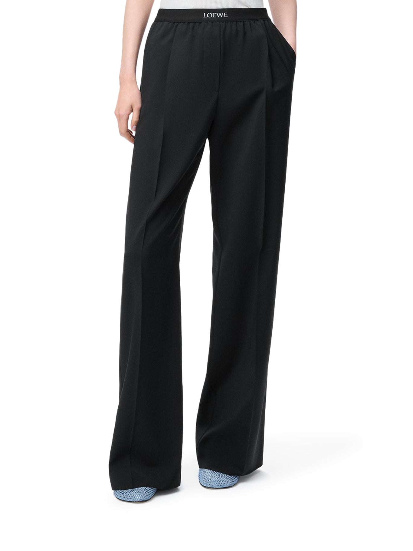 Оригінальна Trousers In Wool Loewe – детальний вид