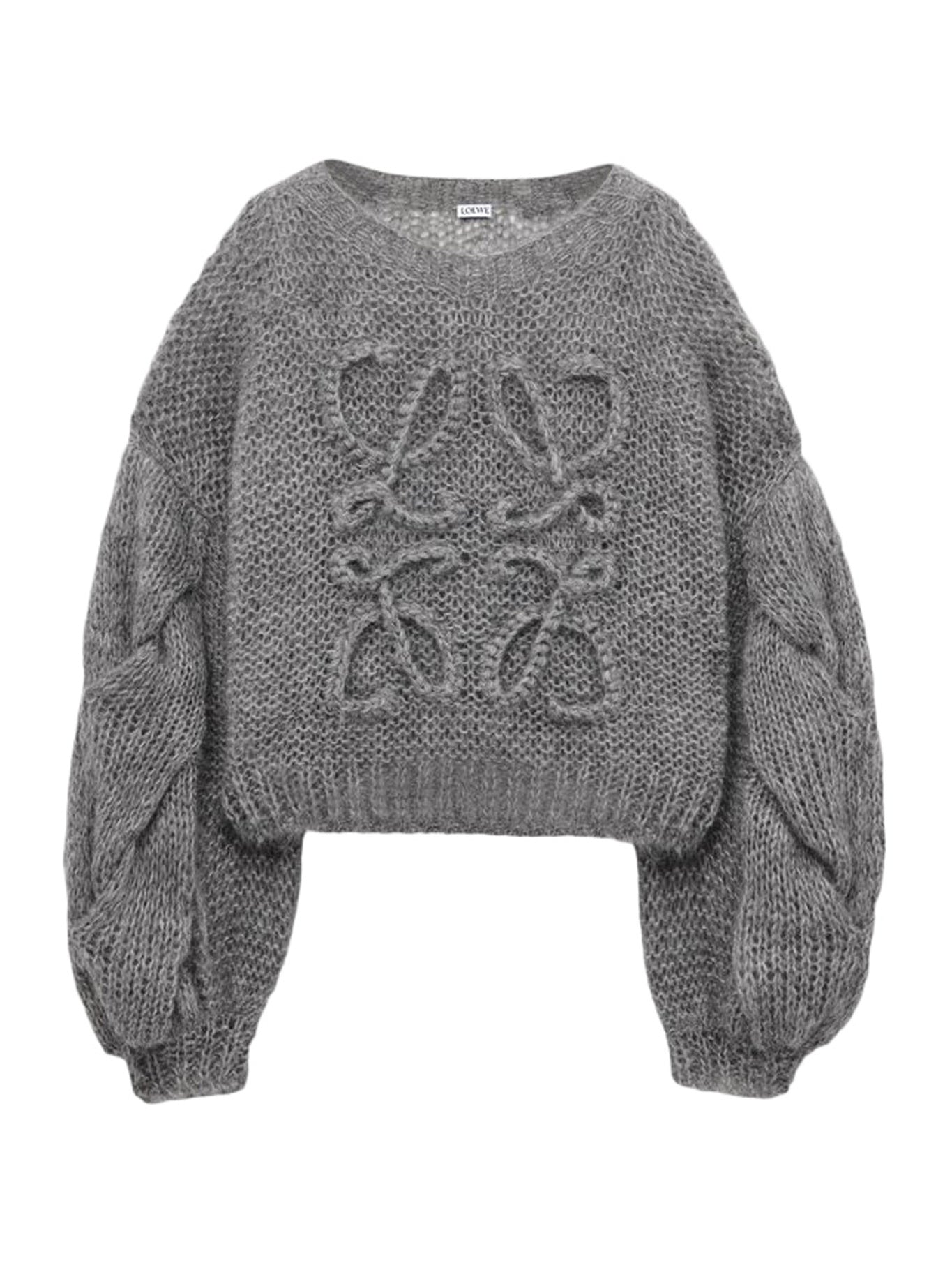 Anagram Mohair Wool Sweater Loewe – Гарантія оригінальності – боковий вид