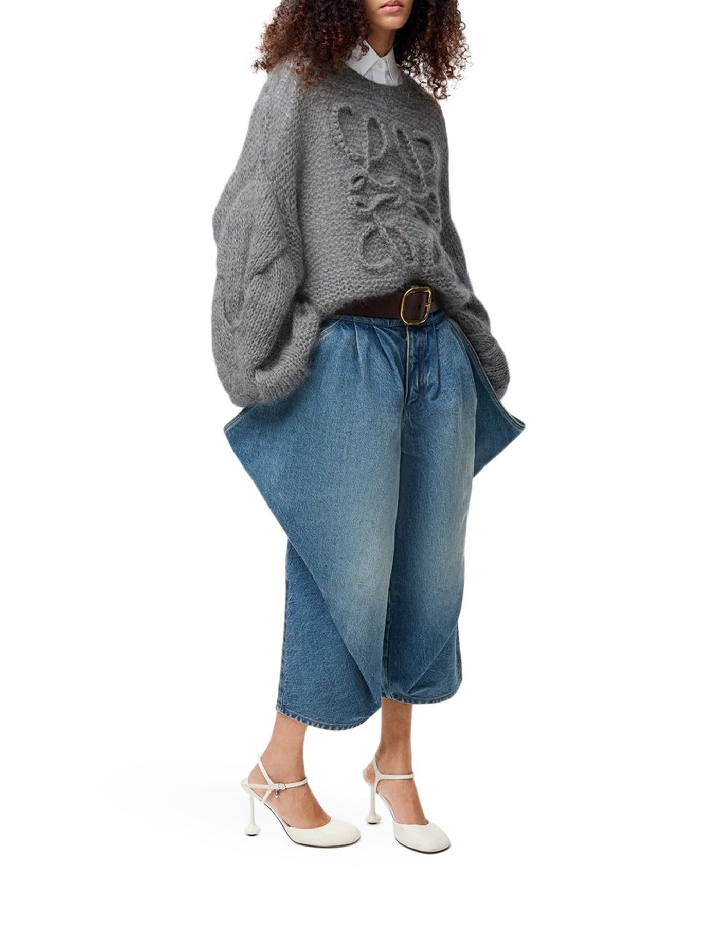 Anagram Mohair Wool Sweater Loewe – Гарантія оригінальності – вид ззаду