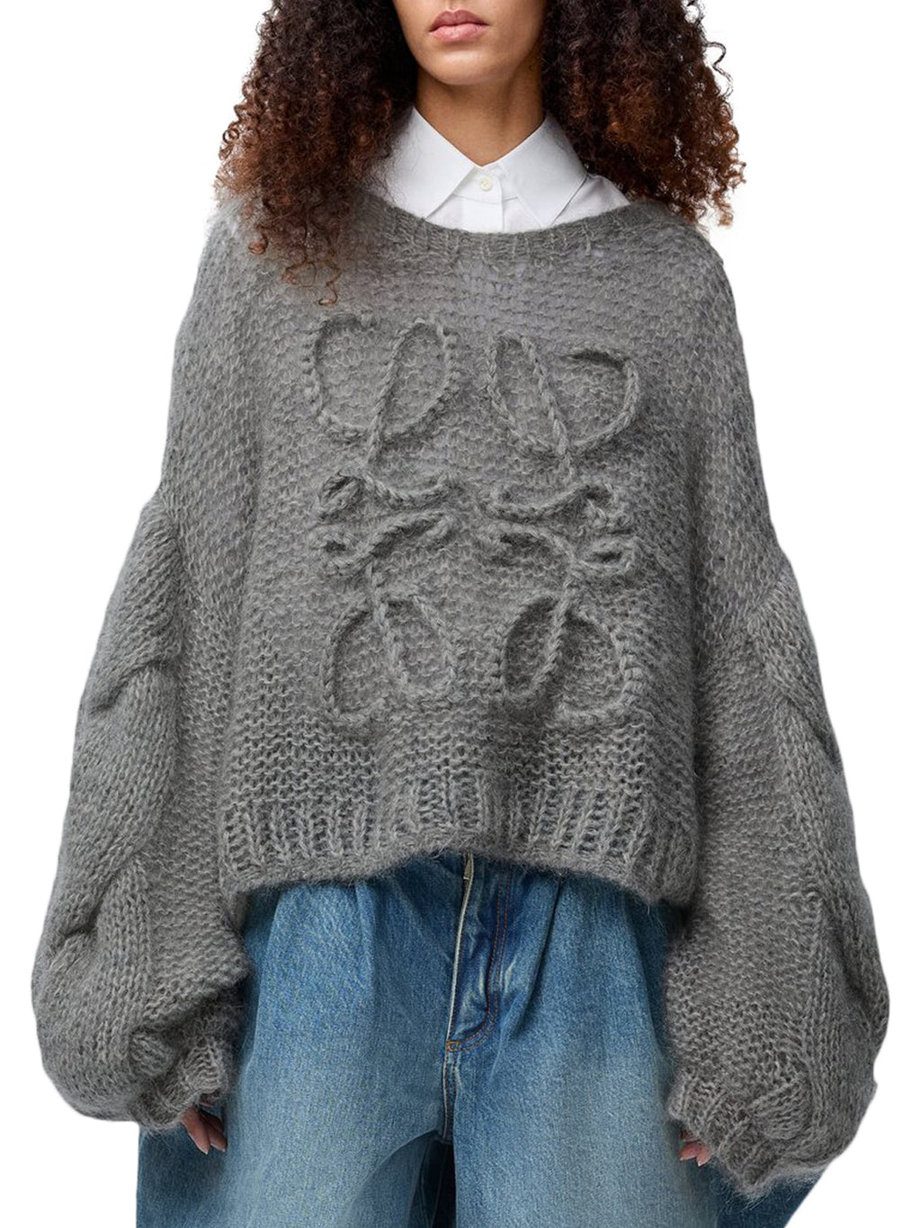 Anagram Mohair Wool Sweater Loewe – Гарантія оригінальності – детальний вид