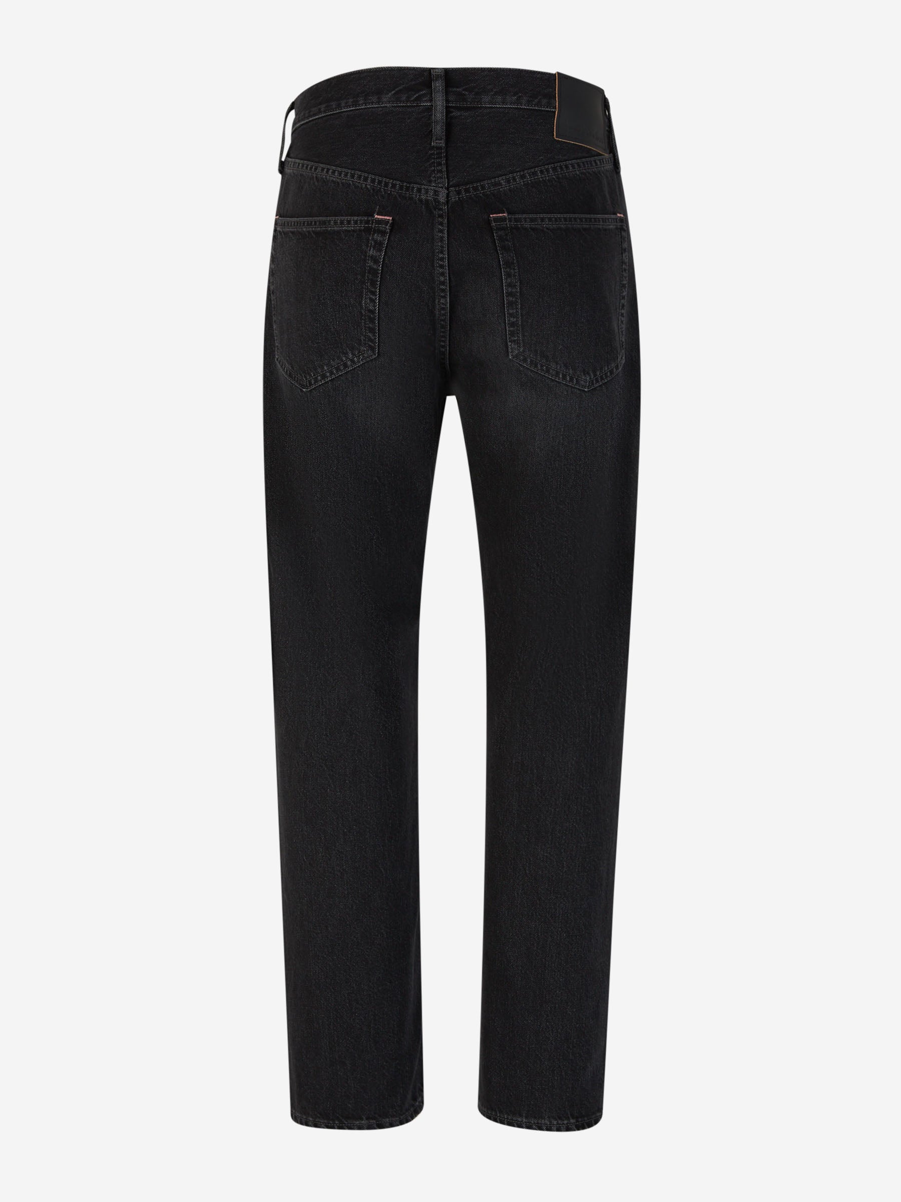 Straight Cotton Jeans Acne studios – Гарантія оригінальності – вид ззаду