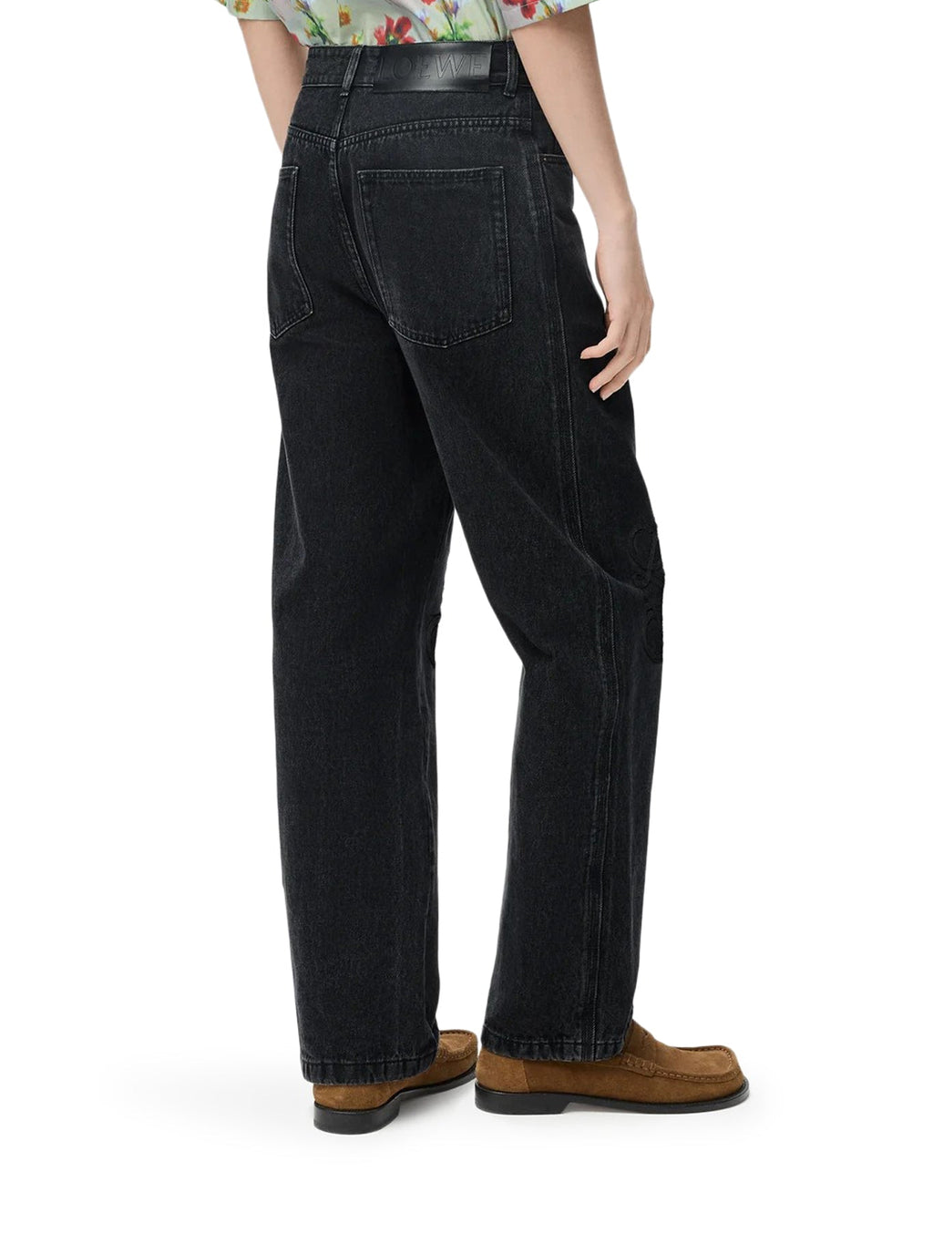 Anagram Baggy Jeans In Denim Loewe оригінал – Купити в Україні – збільшений вид
