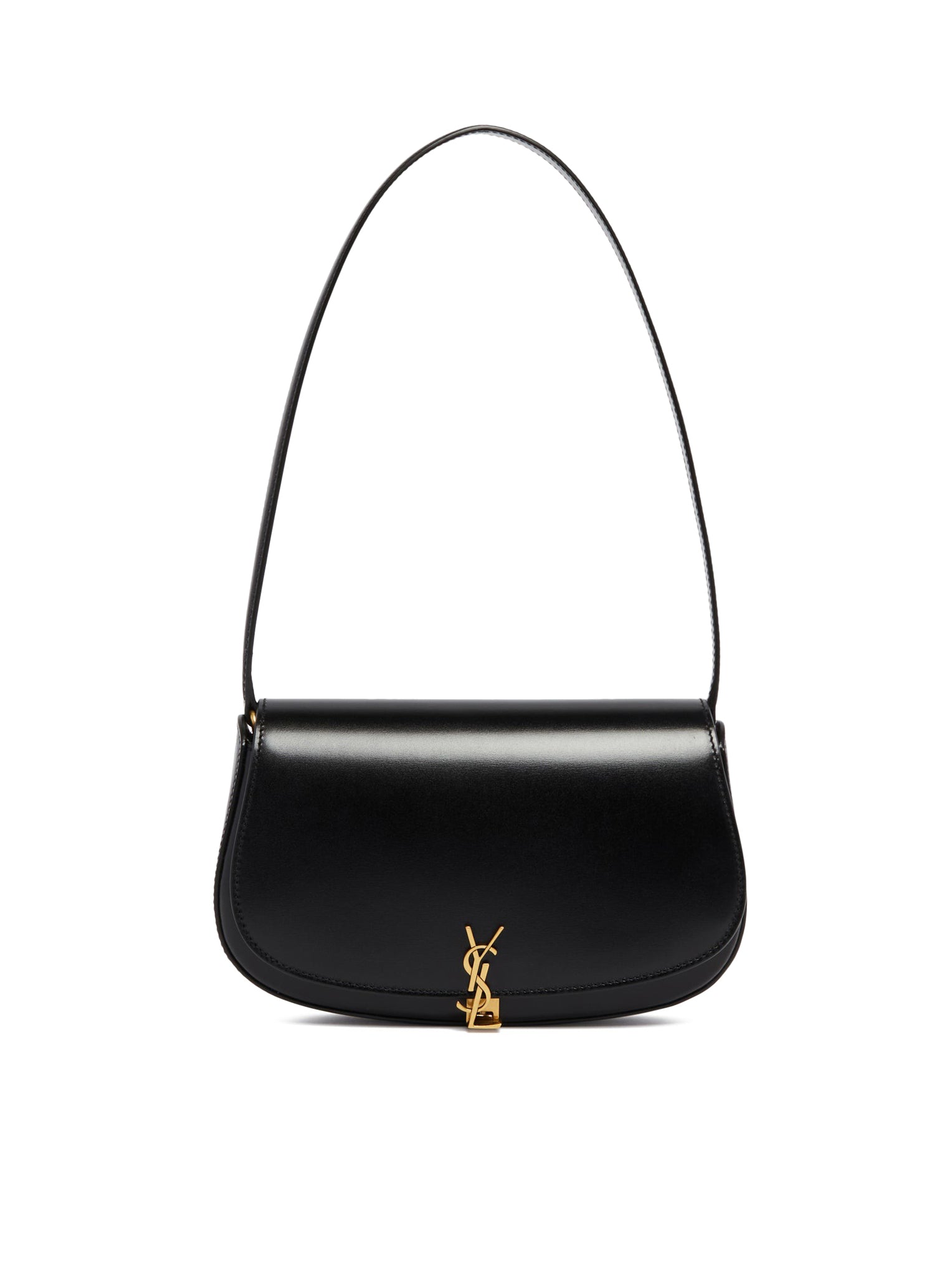 VOLTAIRE MINI LEATHER BOX BAG SAINT LAURENT – Гарантія оригінальності – боковий вид