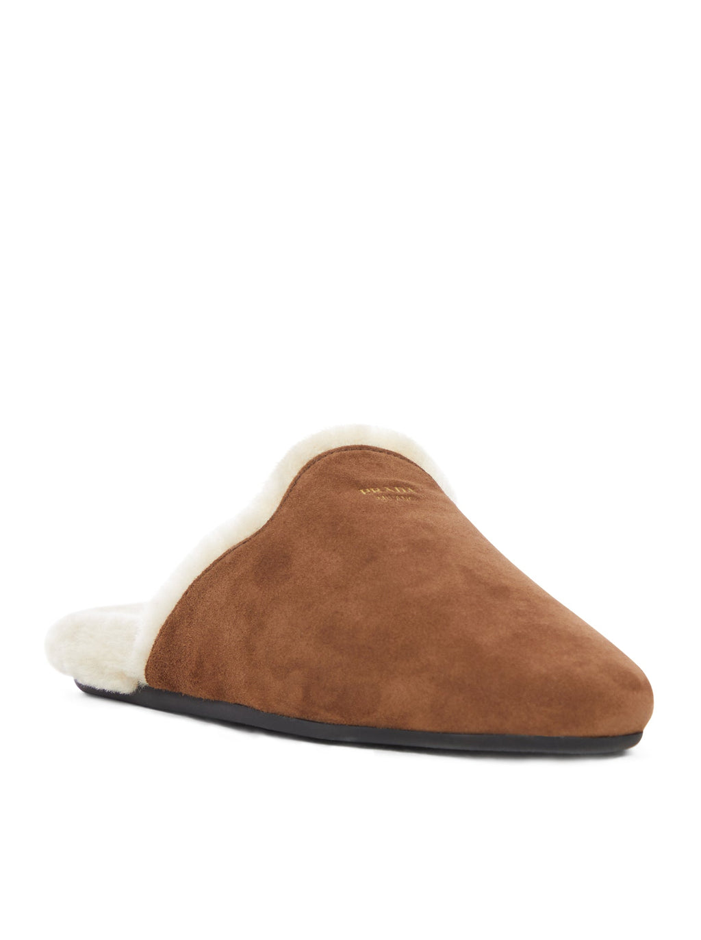 Оригінальна Suede Sabot Prada – вид ззаду