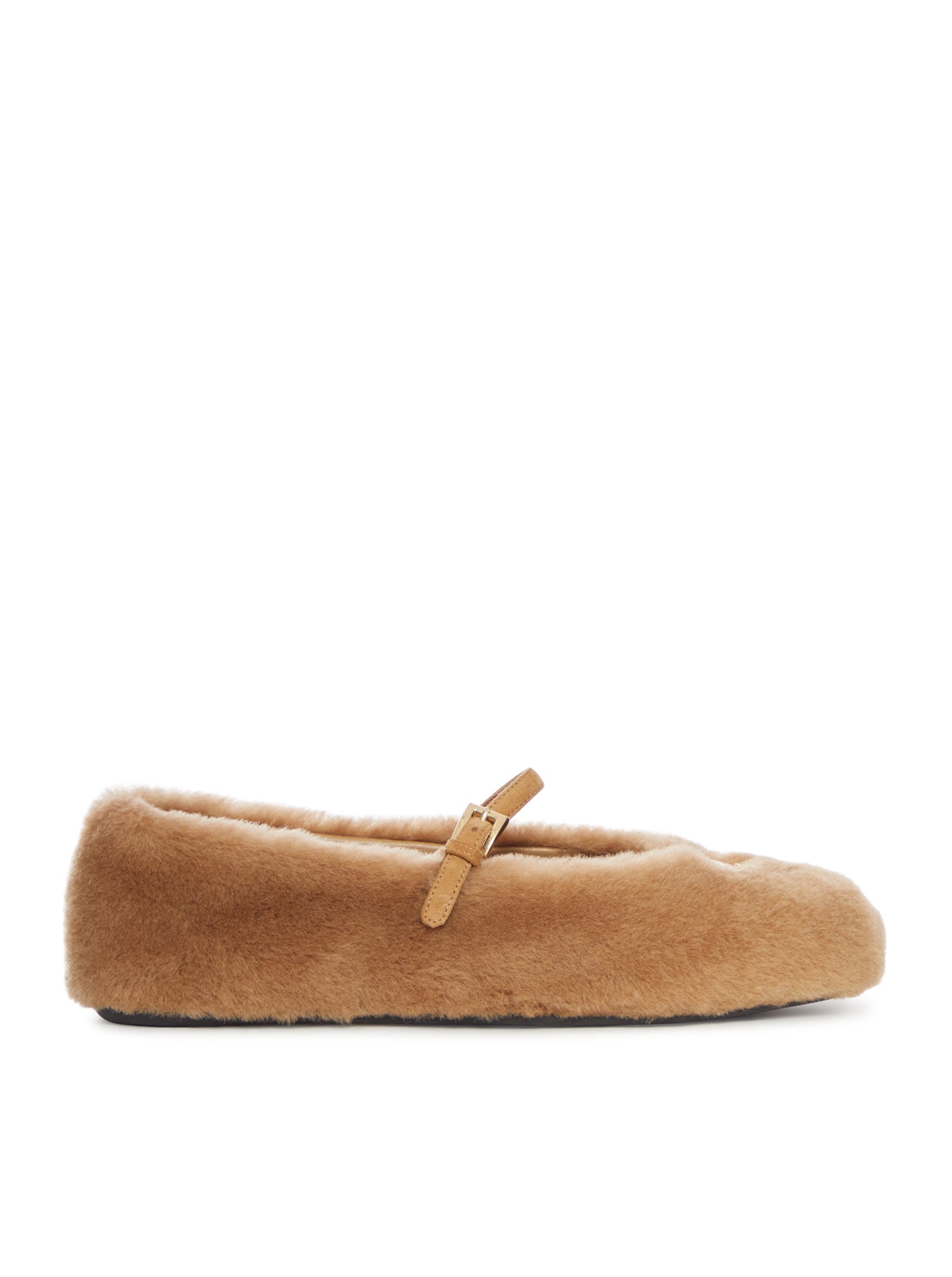 Оригінальна Shearling Ballerinas Prada – боковий вид