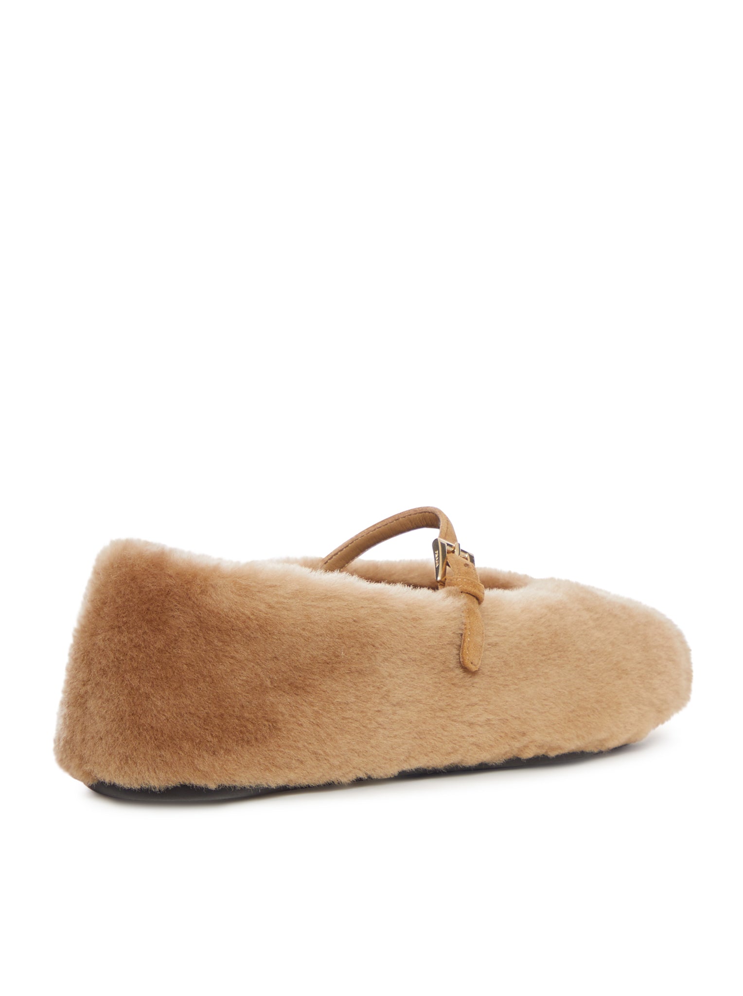 Оригінальна Shearling Ballerinas Prada – детальний вид