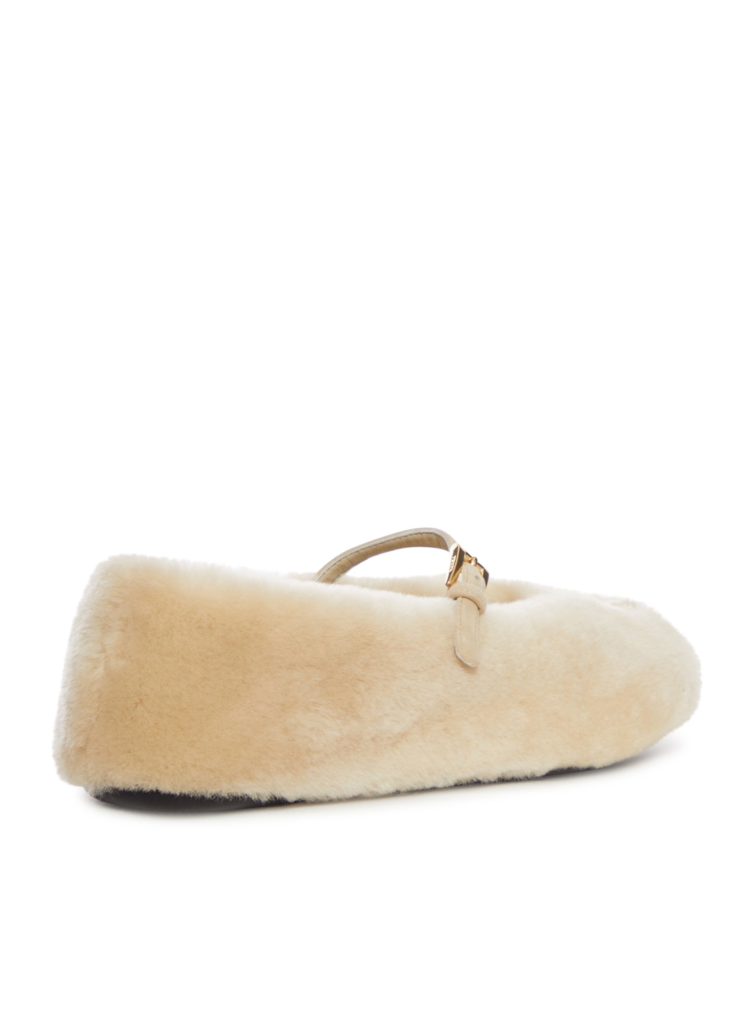 Оригінальна Shearling Ballerinas Prada – детальний вид