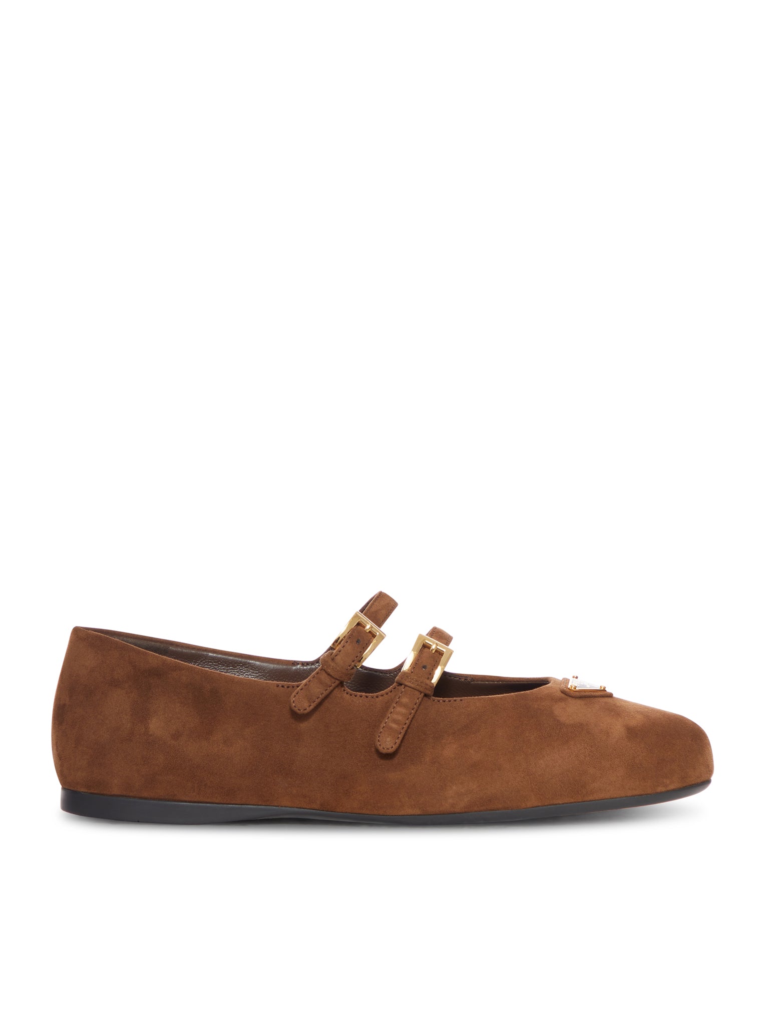 Suede Ballerinas Prada оригінал – Купити в Україні – боковий вид