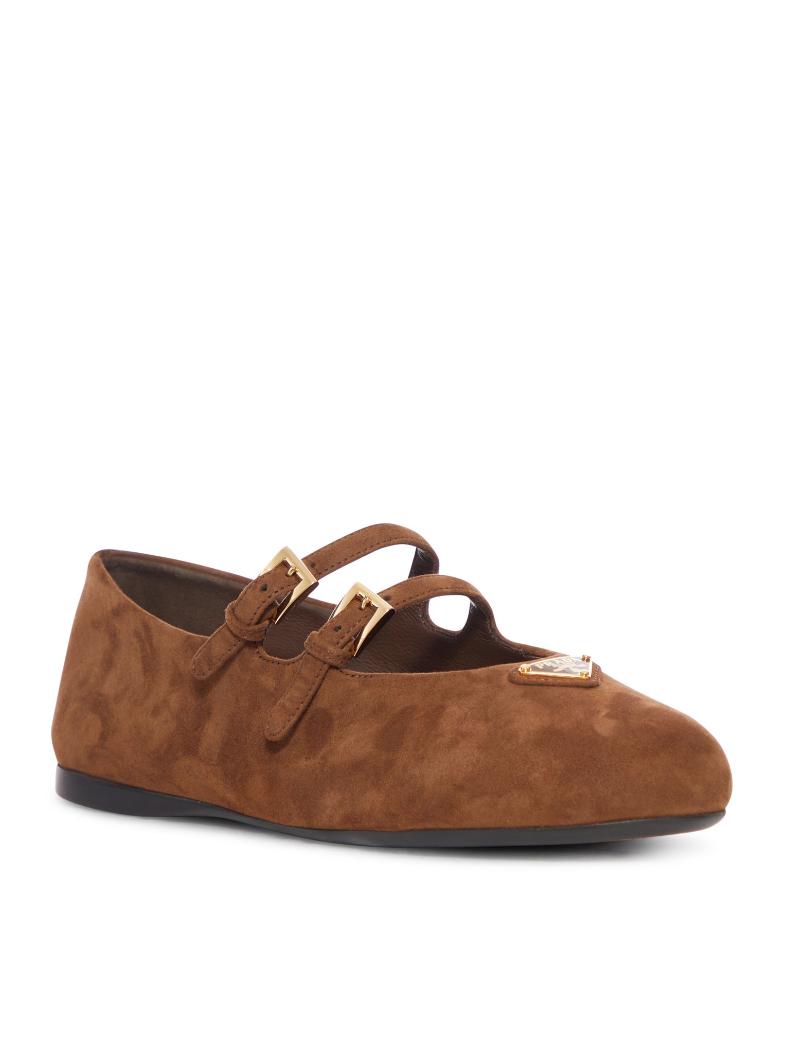 Suede Ballerinas Prada оригінал – Купити в Україні – вид ззаду
