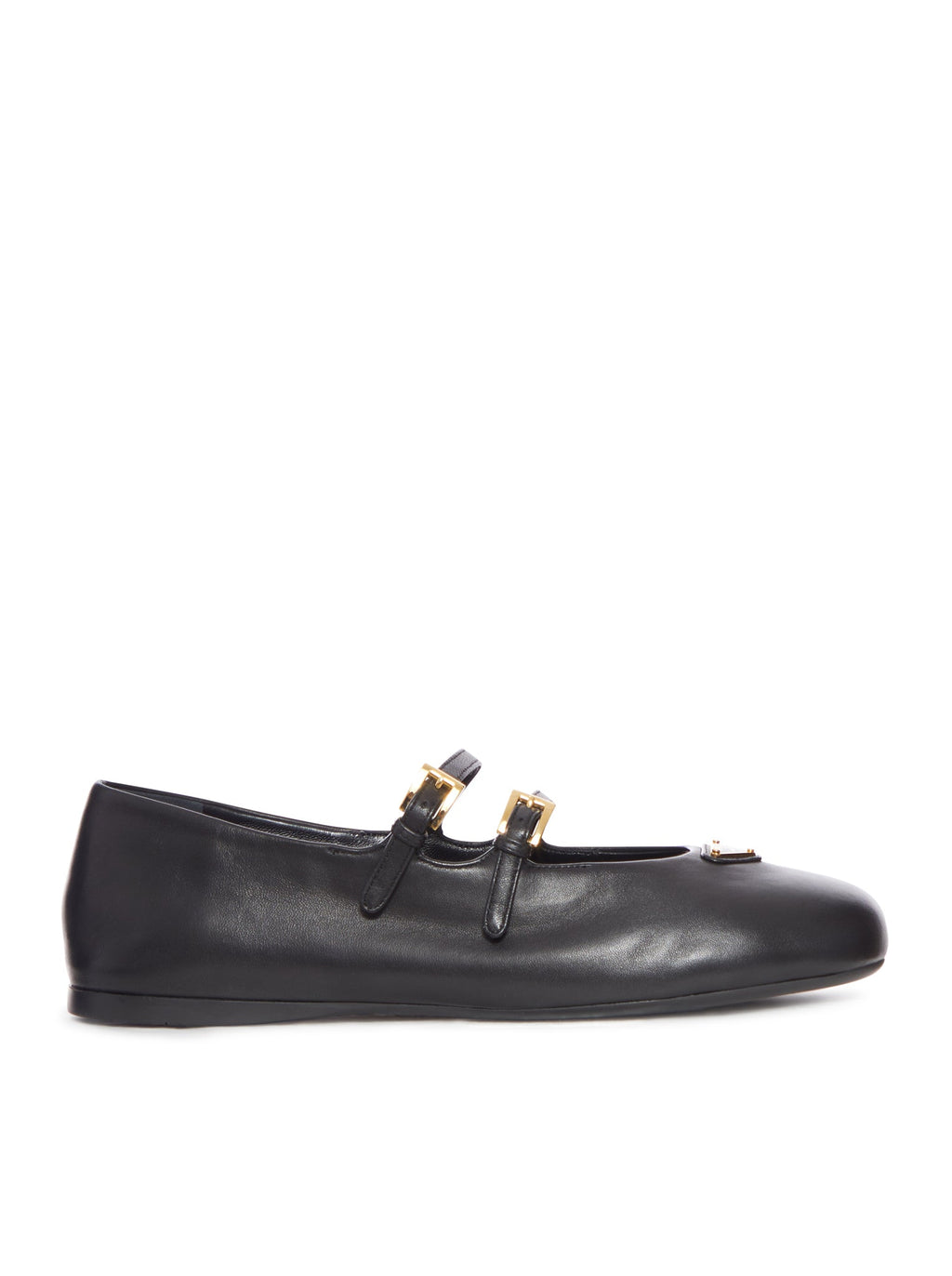 Nappa Leather Ballerinas Prada – Гарантія оригінальності – боковий вид