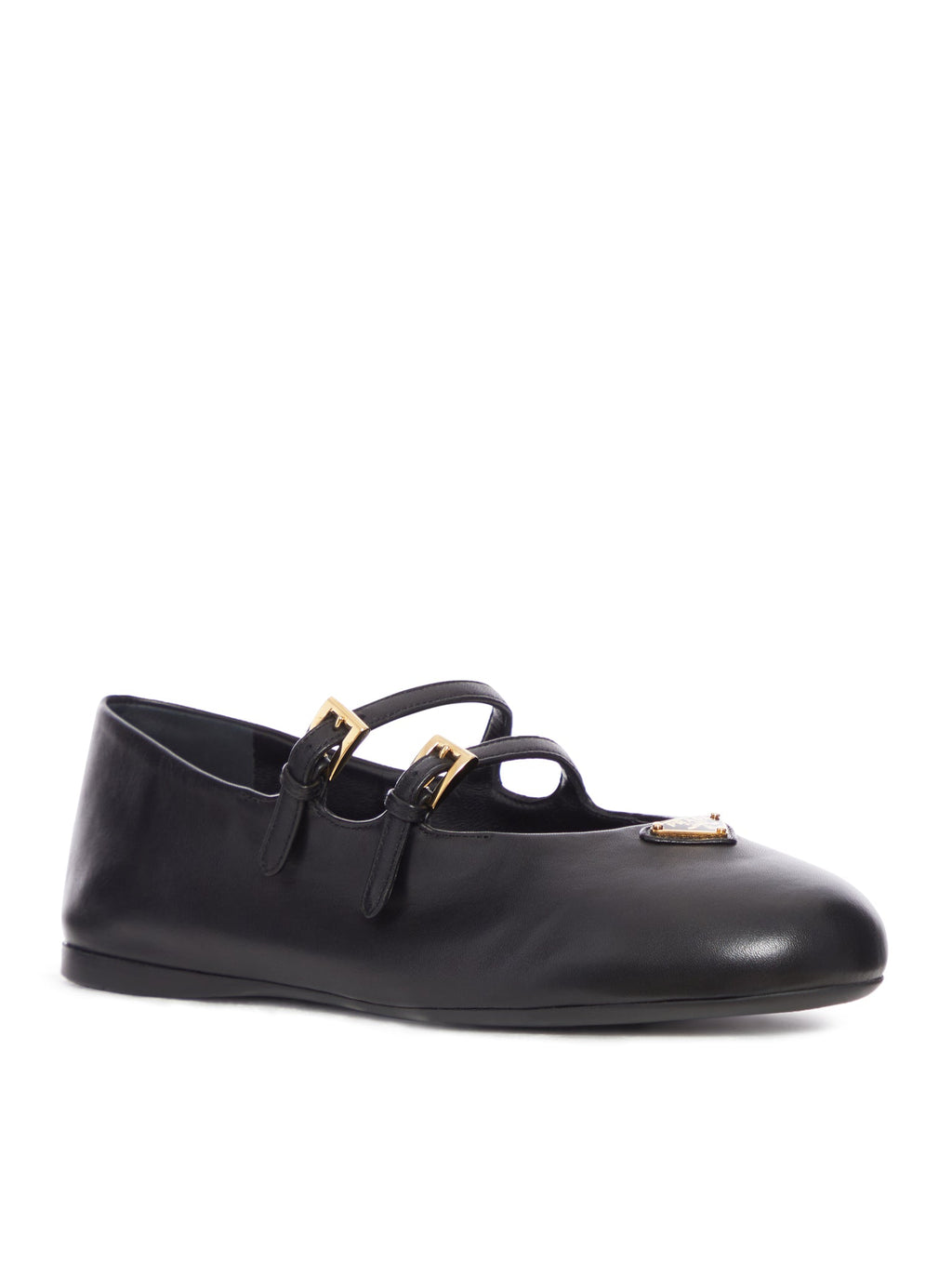 Nappa Leather Ballerinas Prada – Гарантія оригінальності – вид ззаду