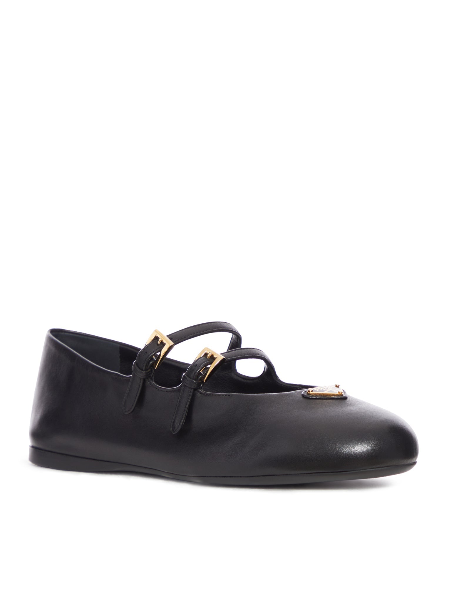 Nappa Leather Ballerinas Prada – Гарантія оригінальності – вид ззаду