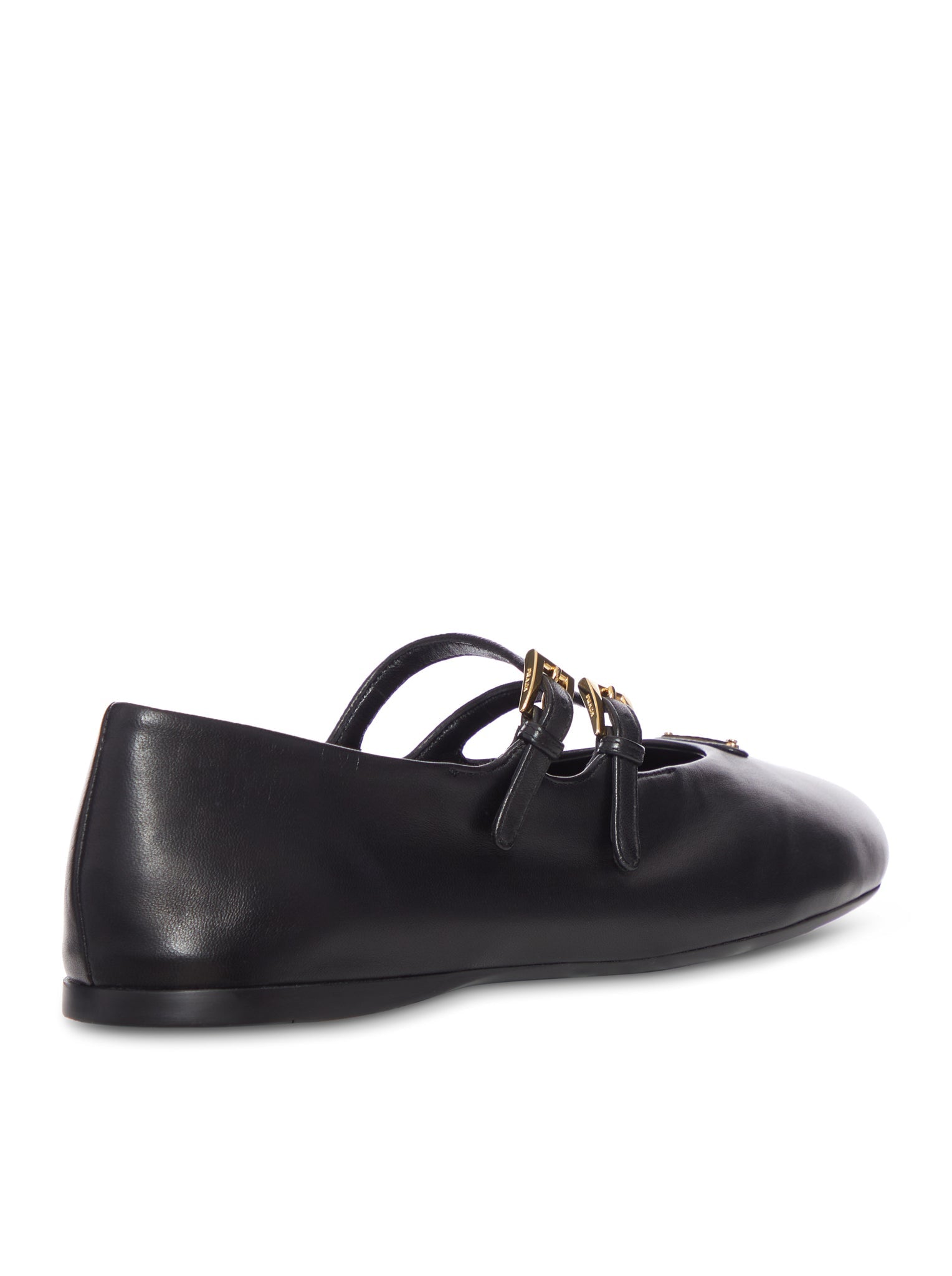 Nappa Leather Ballerinas Prada – Гарантія оригінальності – детальний вид