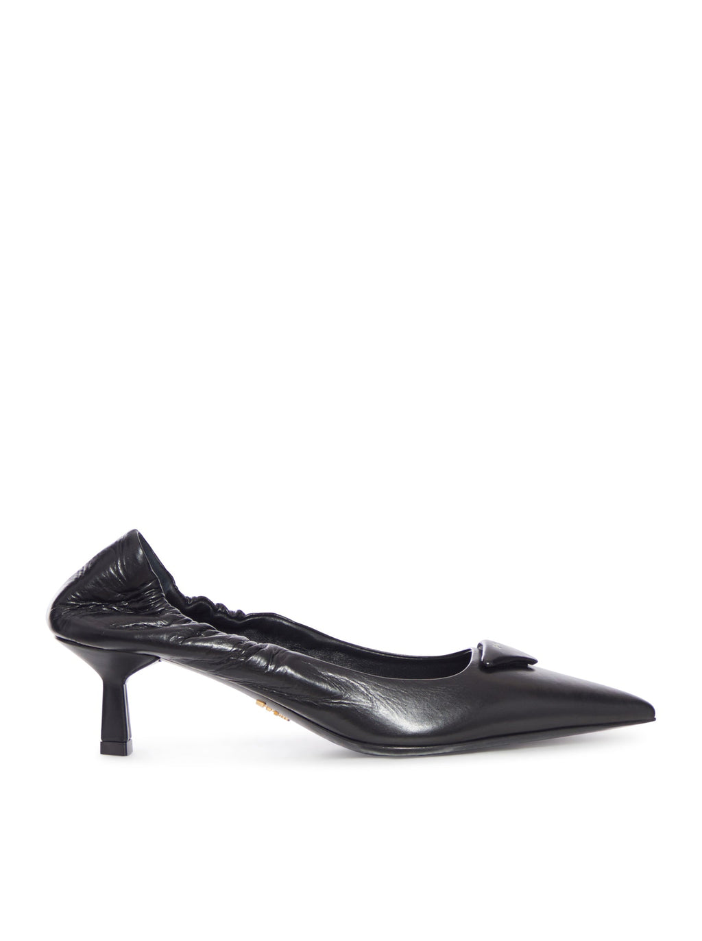 Leather Décolleté Prada – Гарантія оригінальності – боковий вид
