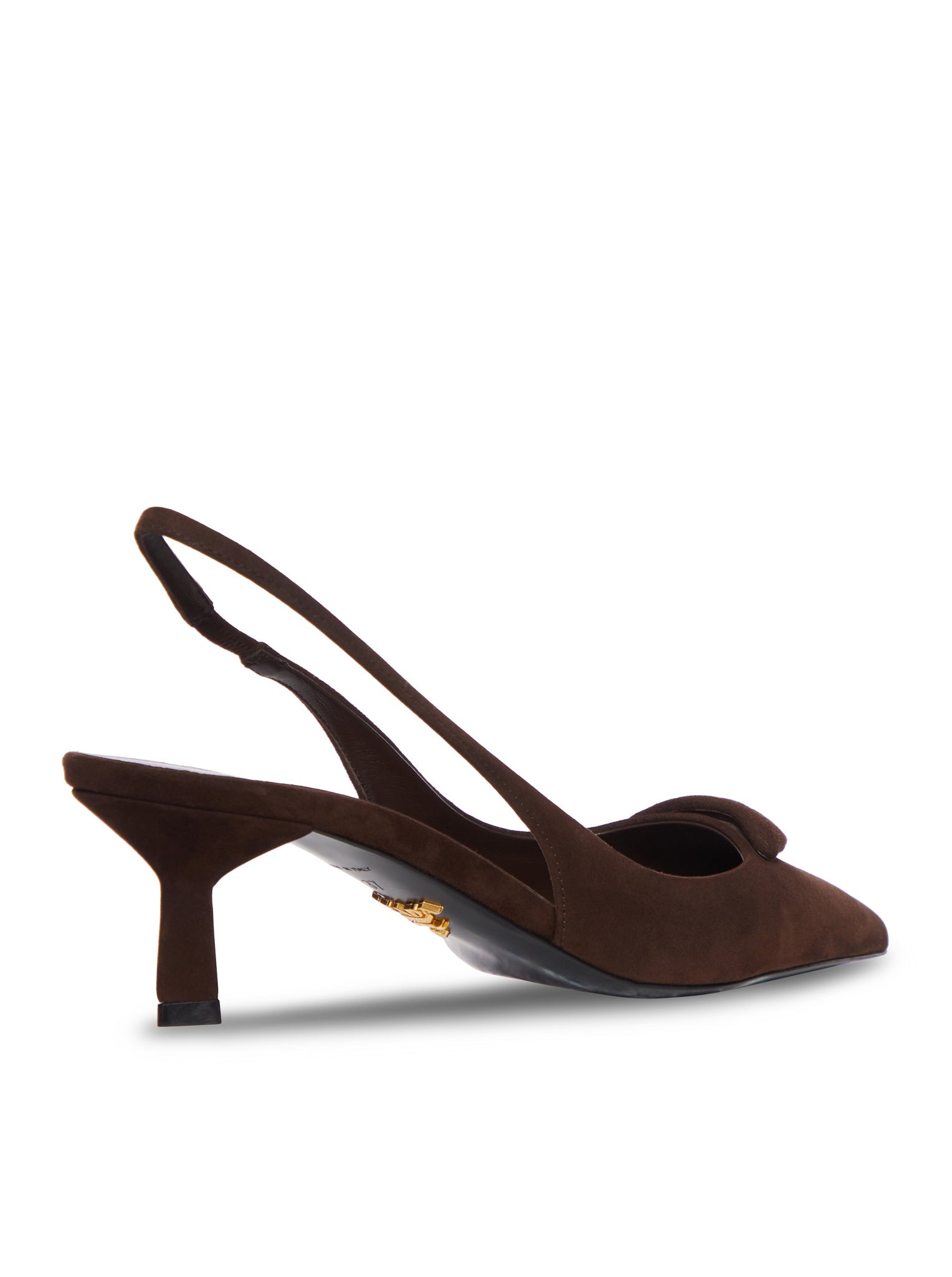 Slingback Suede Pumps Prada – Гарантія оригінальності – детальний вид
