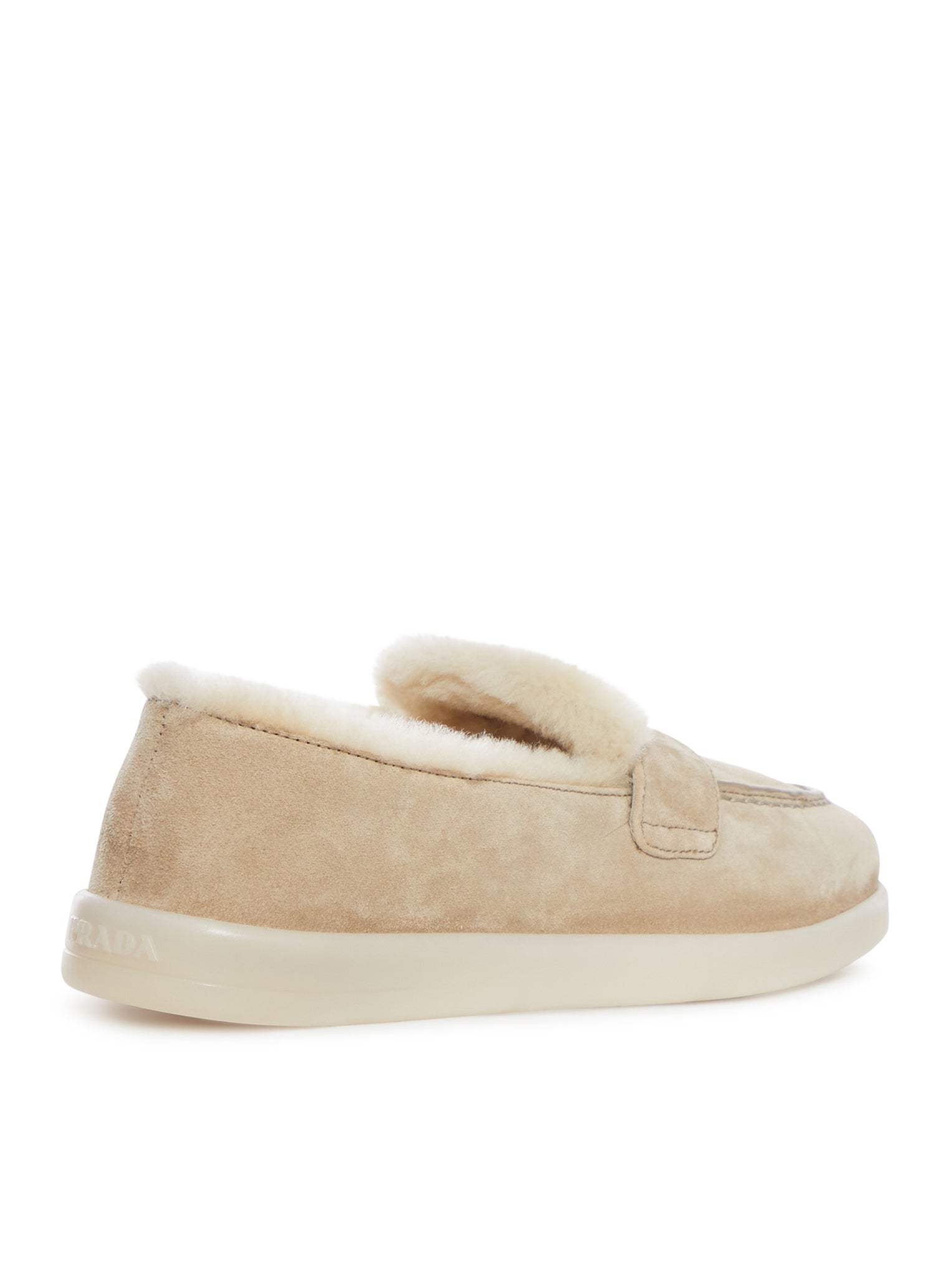 Suede And Sheepskin Loafers Prada оригінал – Купити в Україні – детальний вид