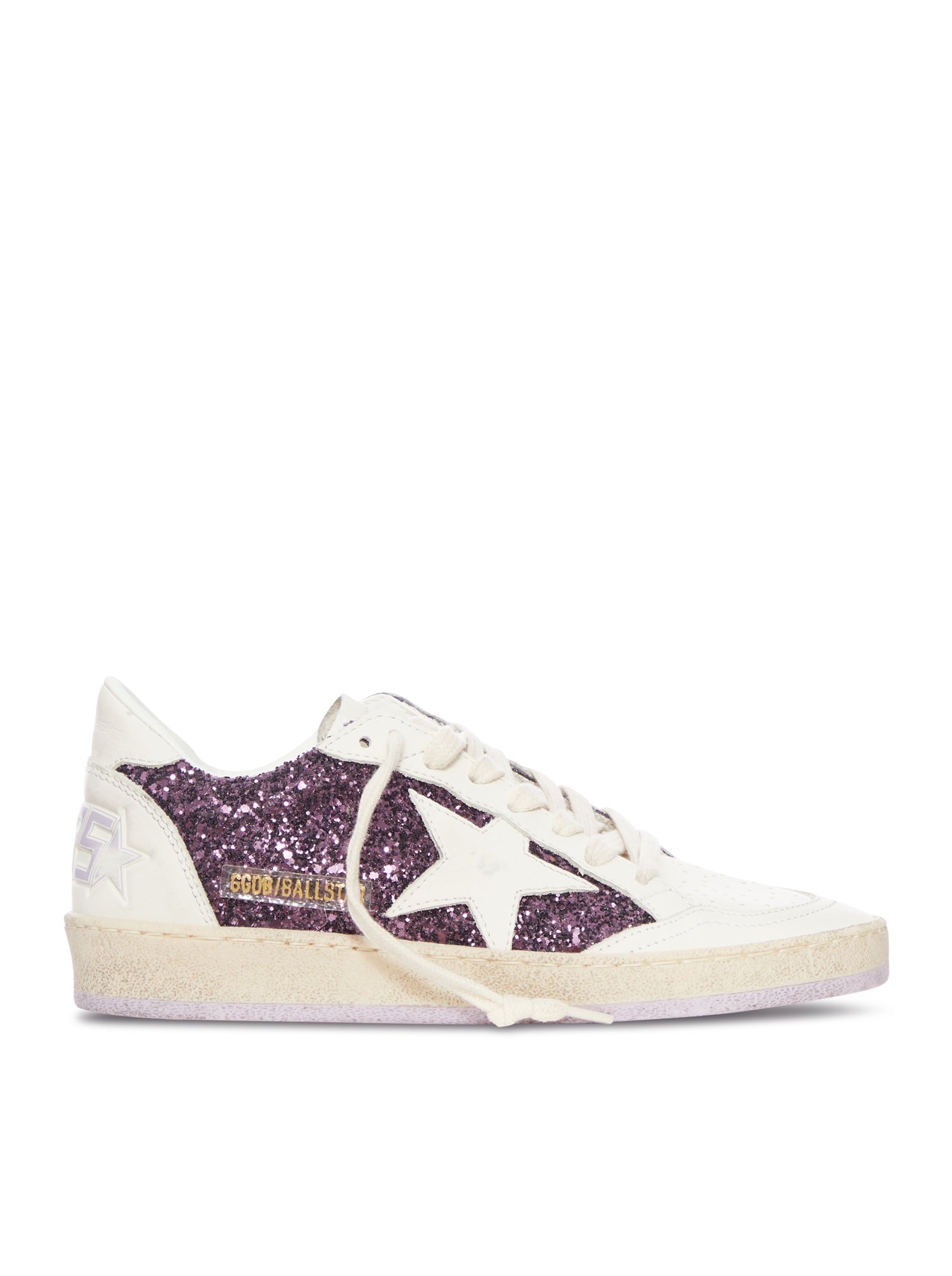 Ballstar Leather Sneakers Golden goose – Гарантія оригінальності – боковий вид