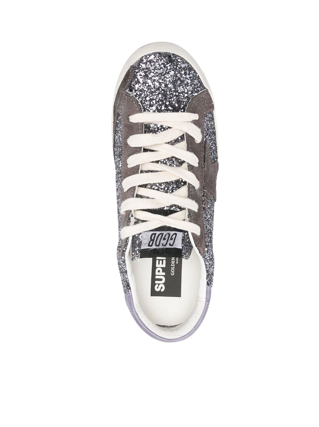 Super-Star Sneakers With Glitter Golden goose оригінал – Купити в Україні – збільшений вид