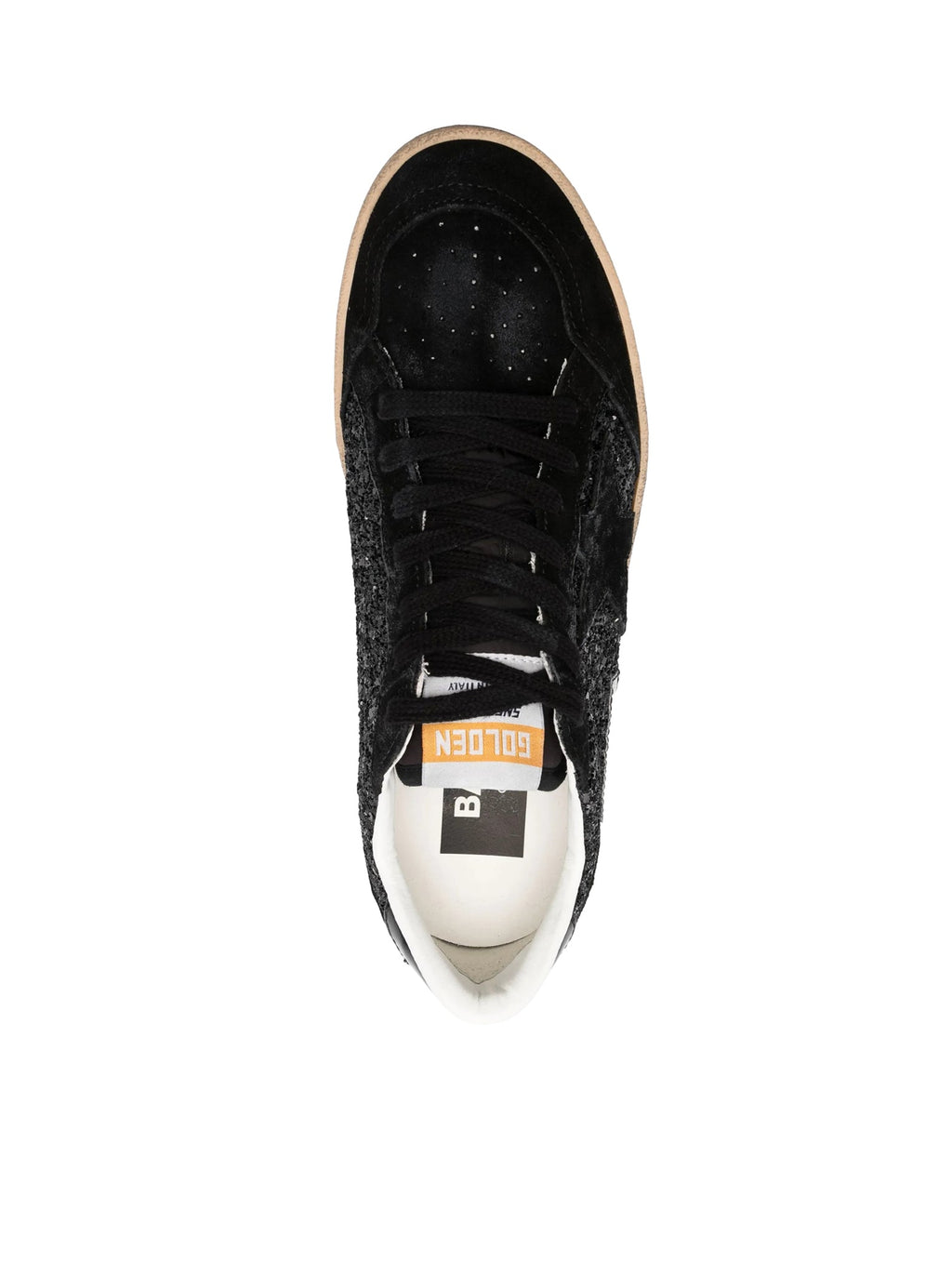 Sneakers Ball-Star In Suede E Glitter Golden goose оригінал – Купити в Україні – збільшений вид