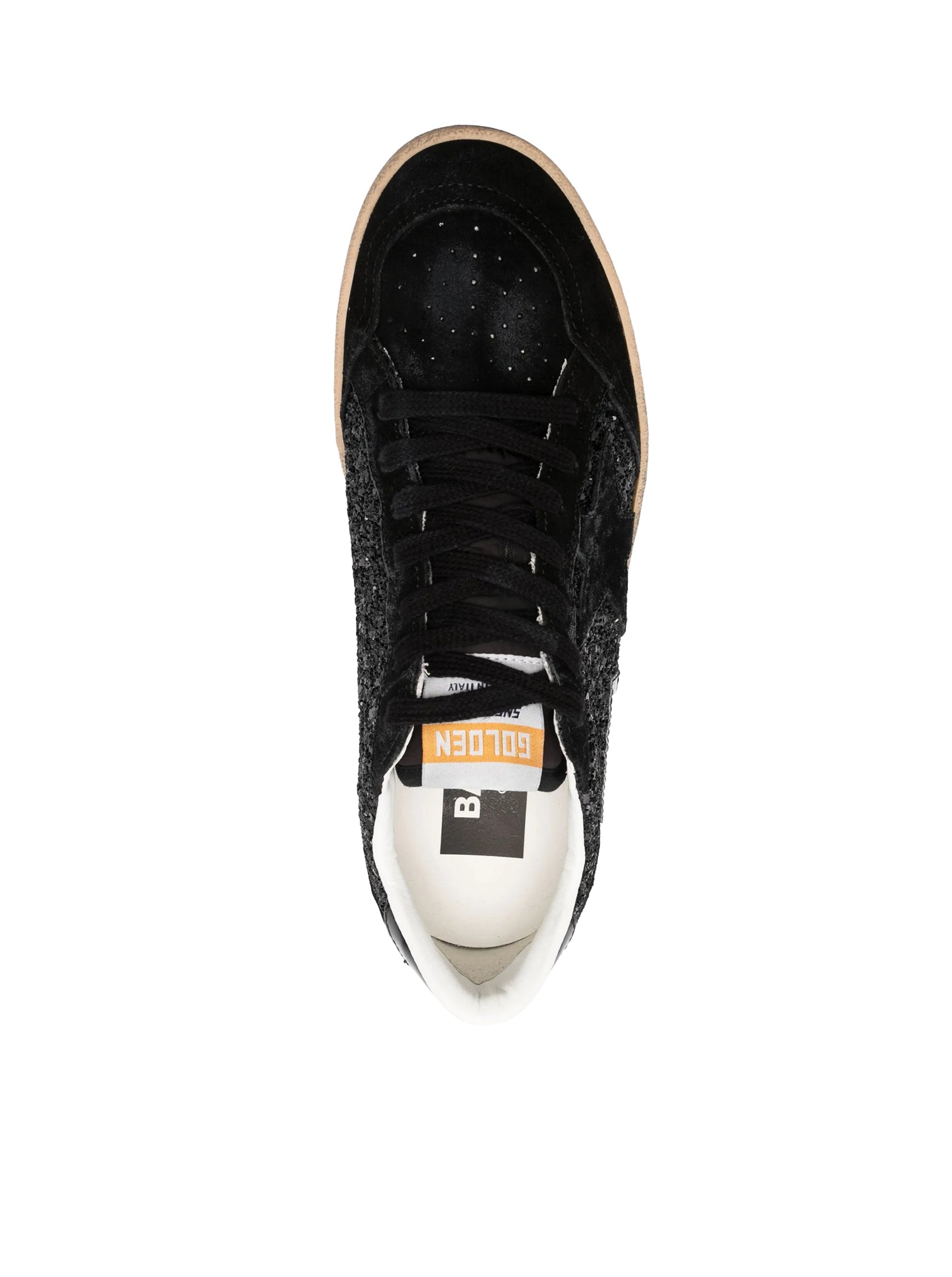 Sneakers Ball-Star In Suede E Glitter Golden goose оригінал – Купити в Україні – збільшений вид