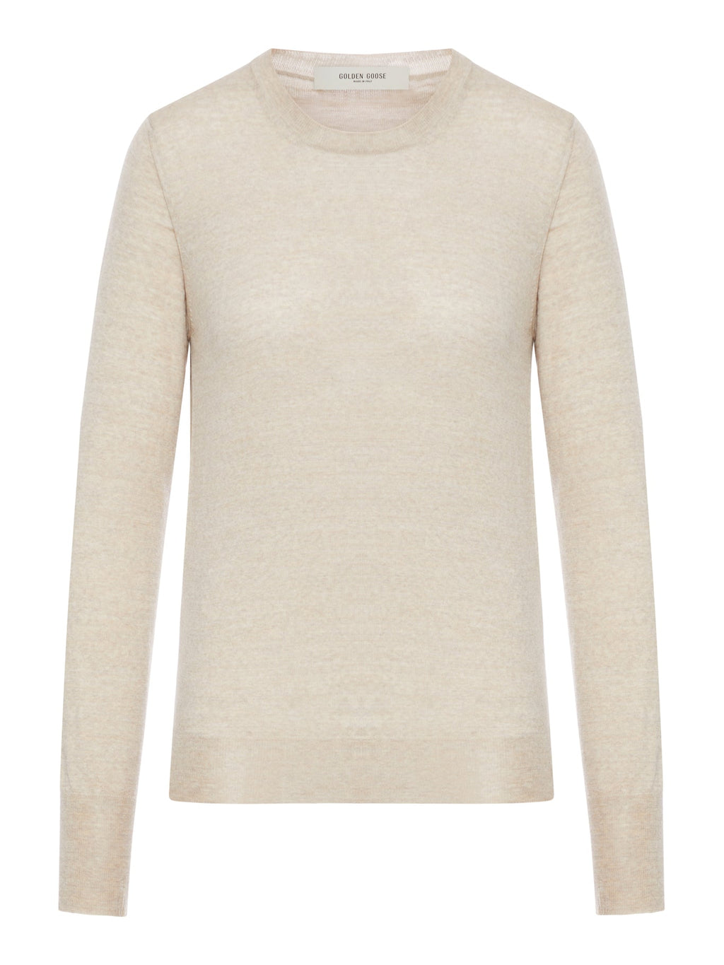Оригінальна Women`s Crew Neck Wool Sweater Golden goose – боковий вид