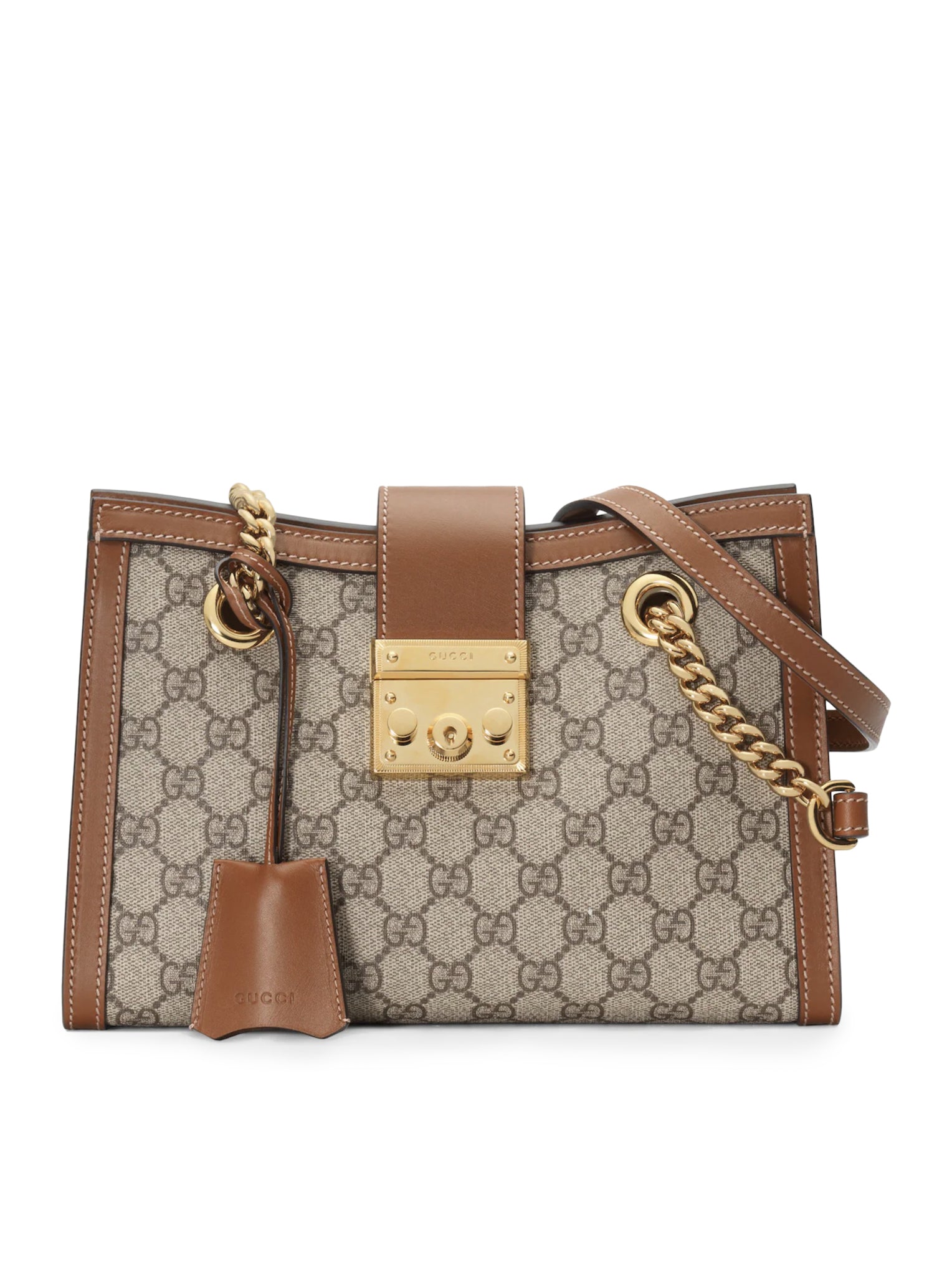Оригінальна Medium Padlock Shopping Bag Gucci – боковий вид