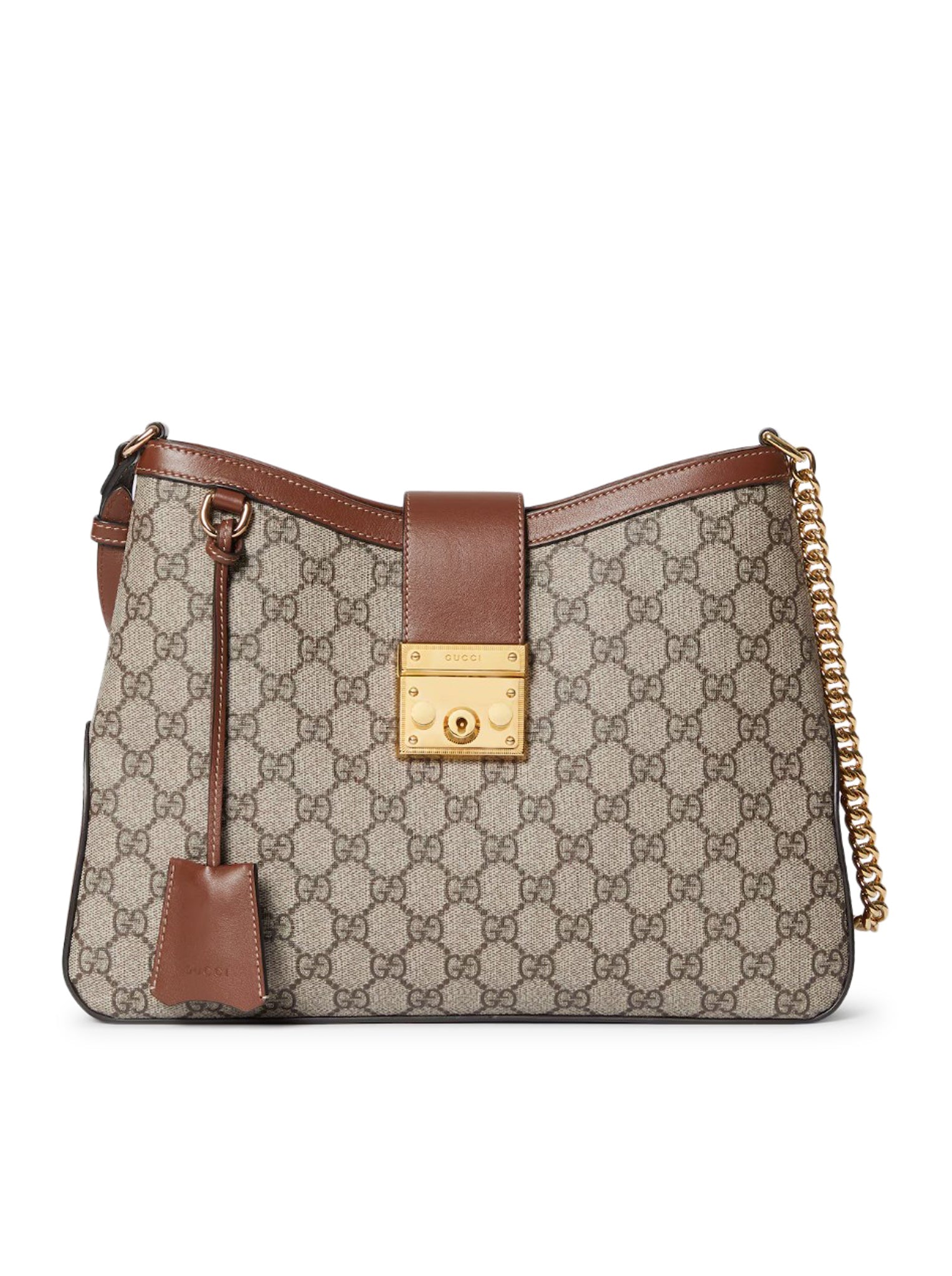 Large Padlock Shoulder Bag Gucci – Гарантія оригінальності – боковий вид