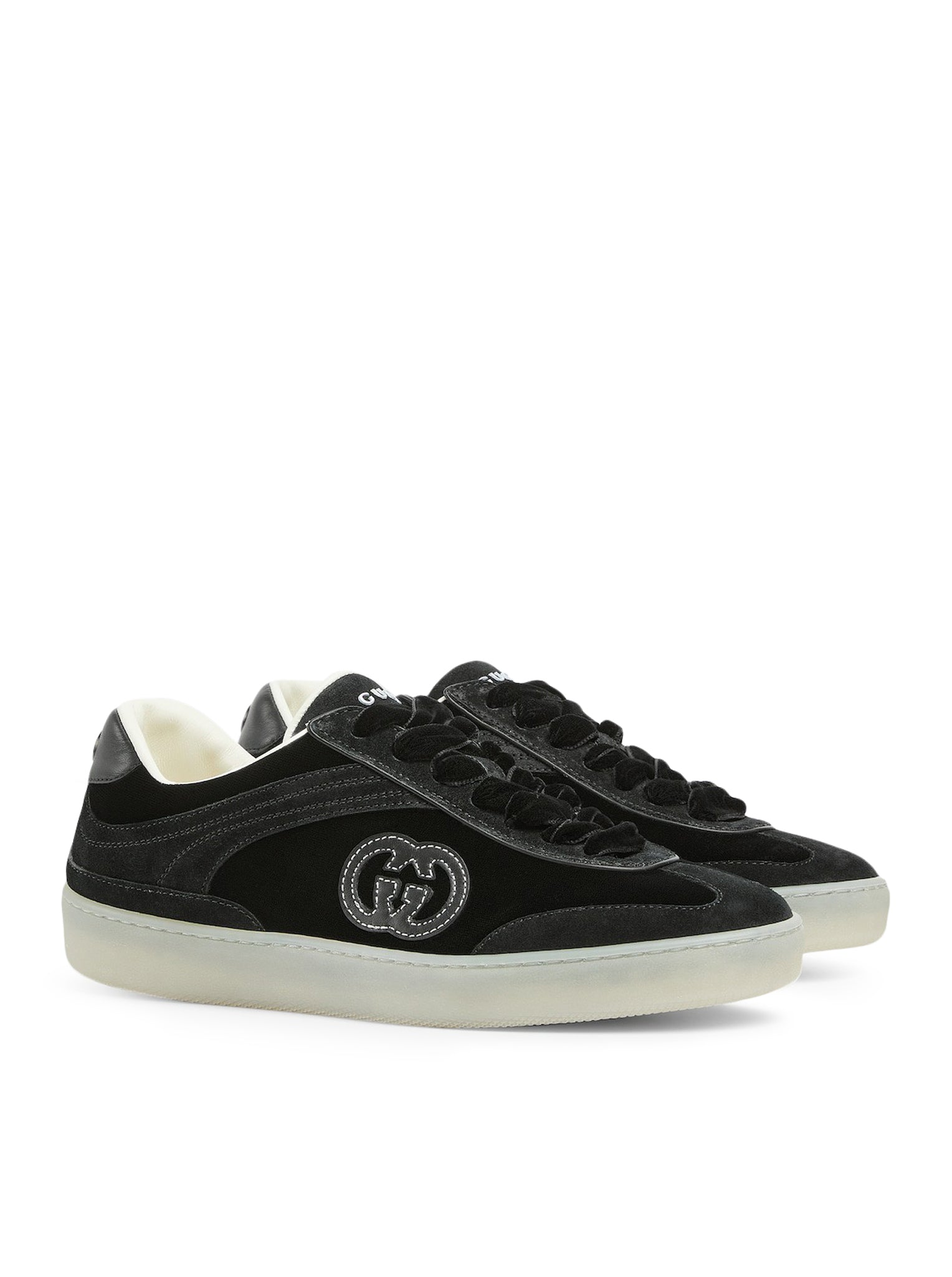 Black Velvet Sneakers Gucci оригінал – Купити в Україні – детальний вид