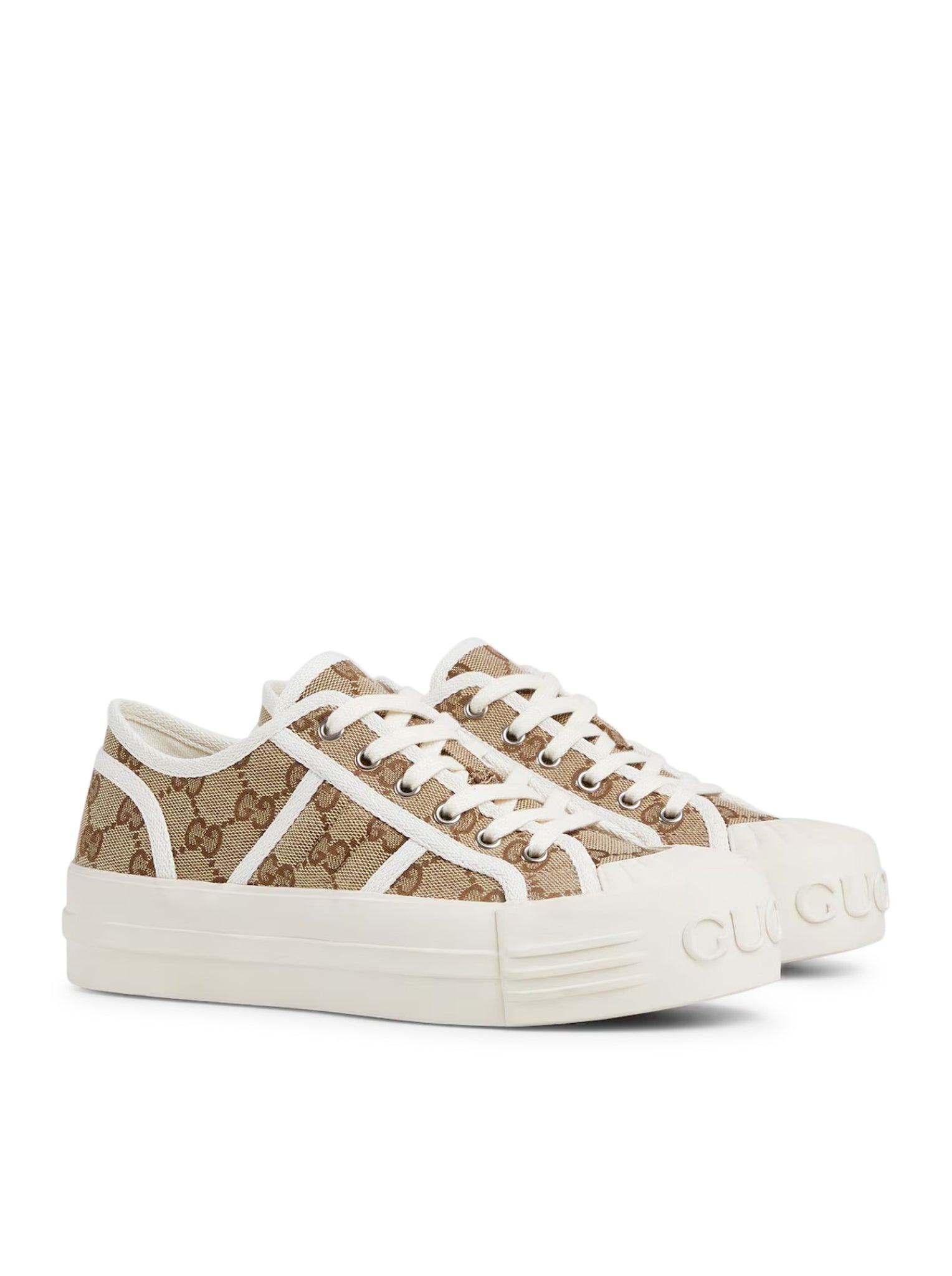Gg Sneaker With Oversized Sole Gucci – Гарантія оригінальності – вид ззаду